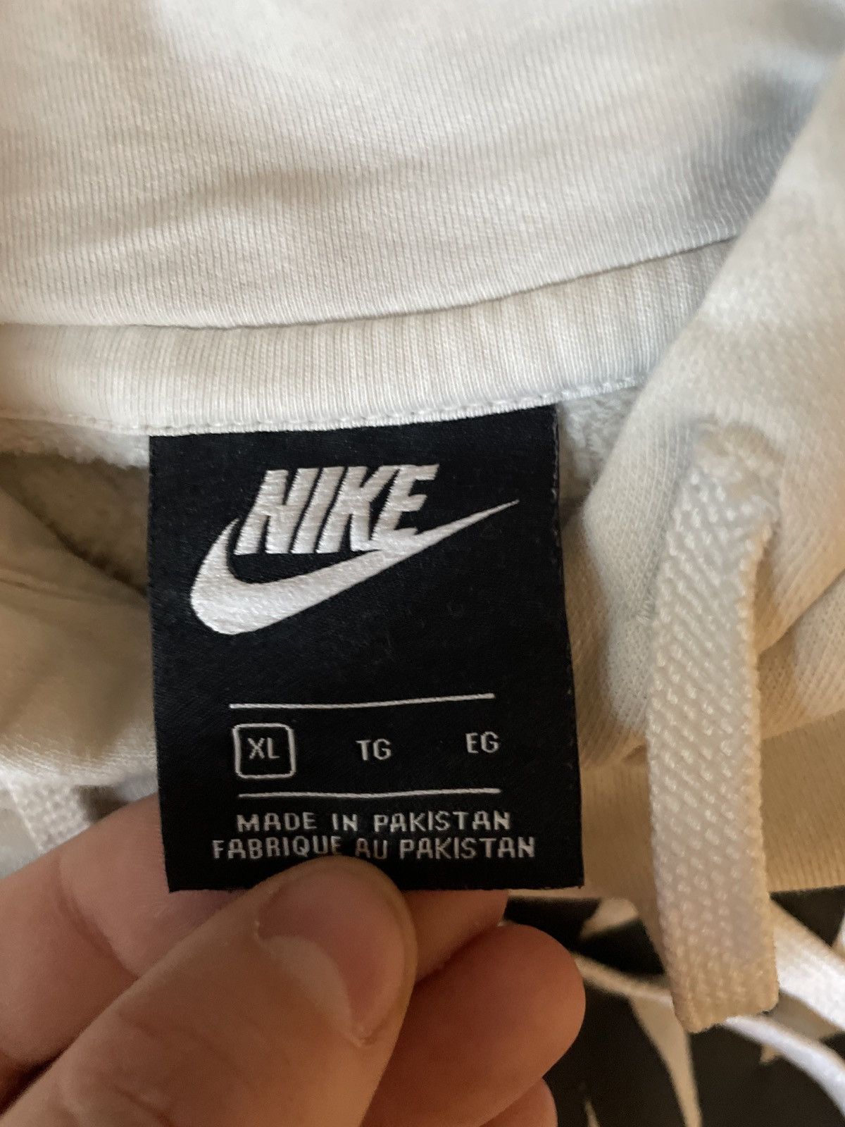 Nike × Vintage Nike swoosh hoodie Size US XL / EU 56 / 4 - 3 Thumbnail