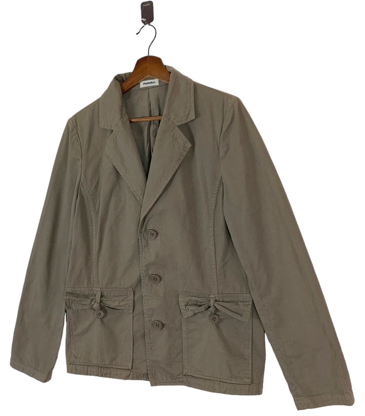 Issey Miyake × Japanese Brand Vintage Plantation Issey Miyake Japanese Button Jacket Size US M / EU 48-50 / 2 - 2 Thumbnail