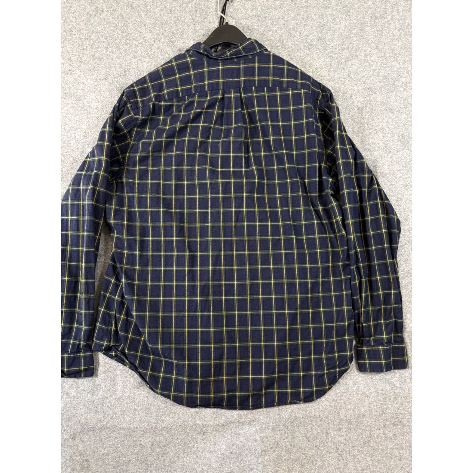 Ralph Lauren Ralph Lauren Shirt Mens XL Blue Checked Brushed Cotton Long Sleeve Button Down Size US XL / EU 56 / 4 - 7 Thumbnail