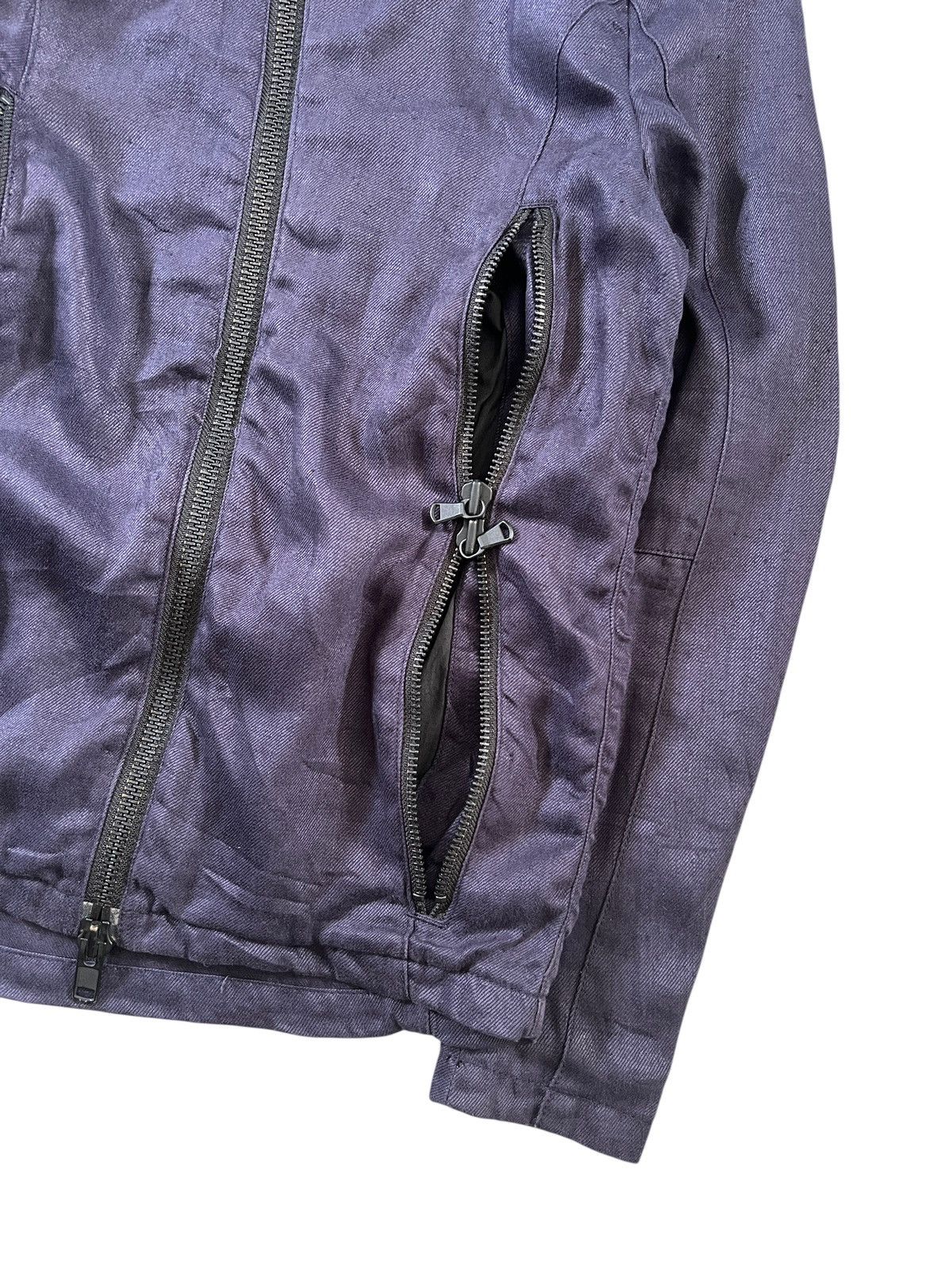 Designer × Japanese Brand × RIPVANWINKLE Rip Van Winkle Zipper Linen Jacket Size US S / EU 44-46 / 1 - 4 Thumbnail