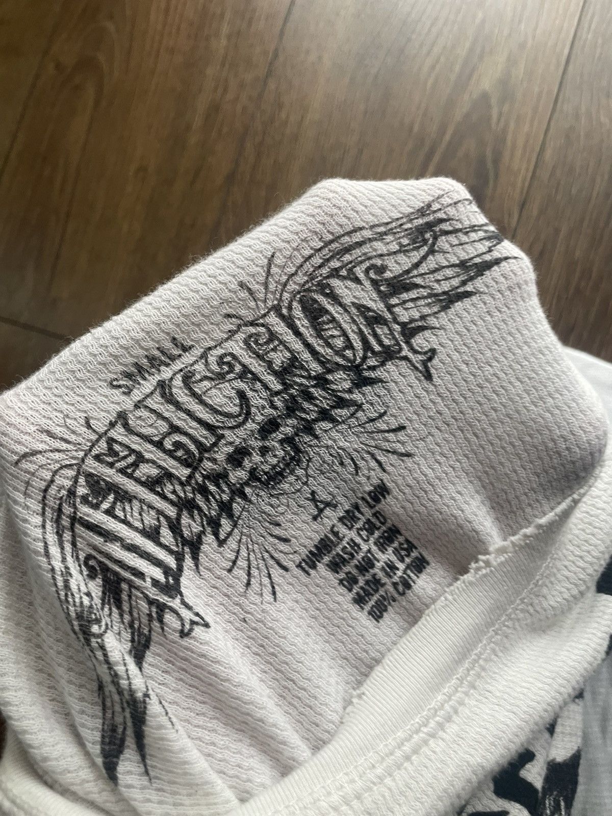 Affliction Affliction white crows longsleeve with Chuck Liddel sign Size US S / EU 44-46 / 1 - 4 Thumbnail