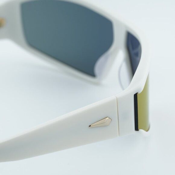 Rag & Bone Rag & Bone RNB6003/S 0VK6 TE Sunglasses White Shield Frame Size ONE SIZE - 5 Thumbnail