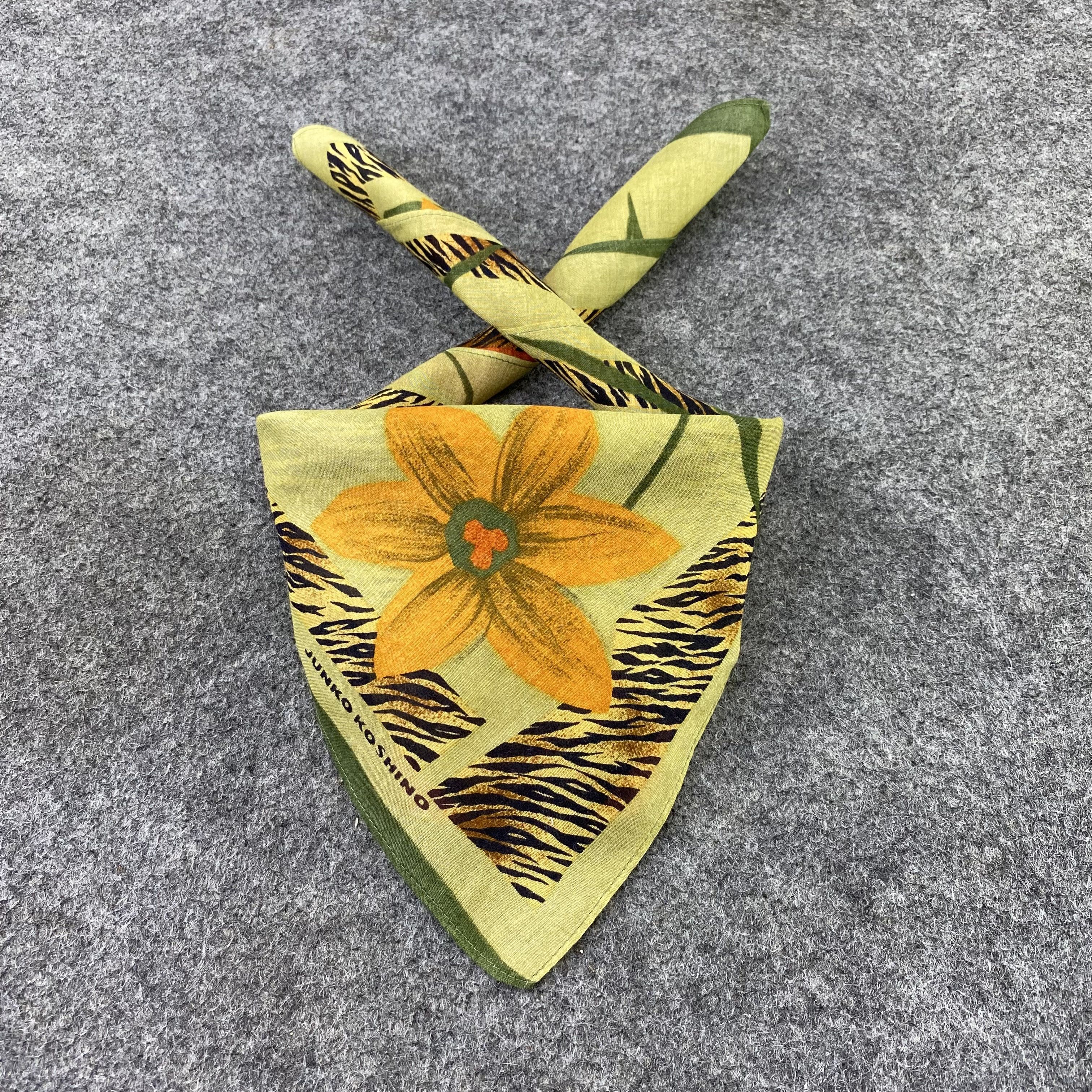 Japanese Brand × Mr. Junko × Vintage Junko Koshino Handkerchief / Bandana / Neckerchief-B727 Size ONE SIZE - 2 Thumbnail
