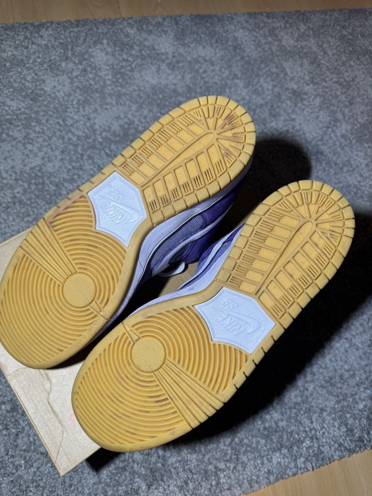 Nike Nike SB Dunk Unbleached Dunk Lilac Pack Size US 11.5 / EU 44-45 - 4 Thumbnail