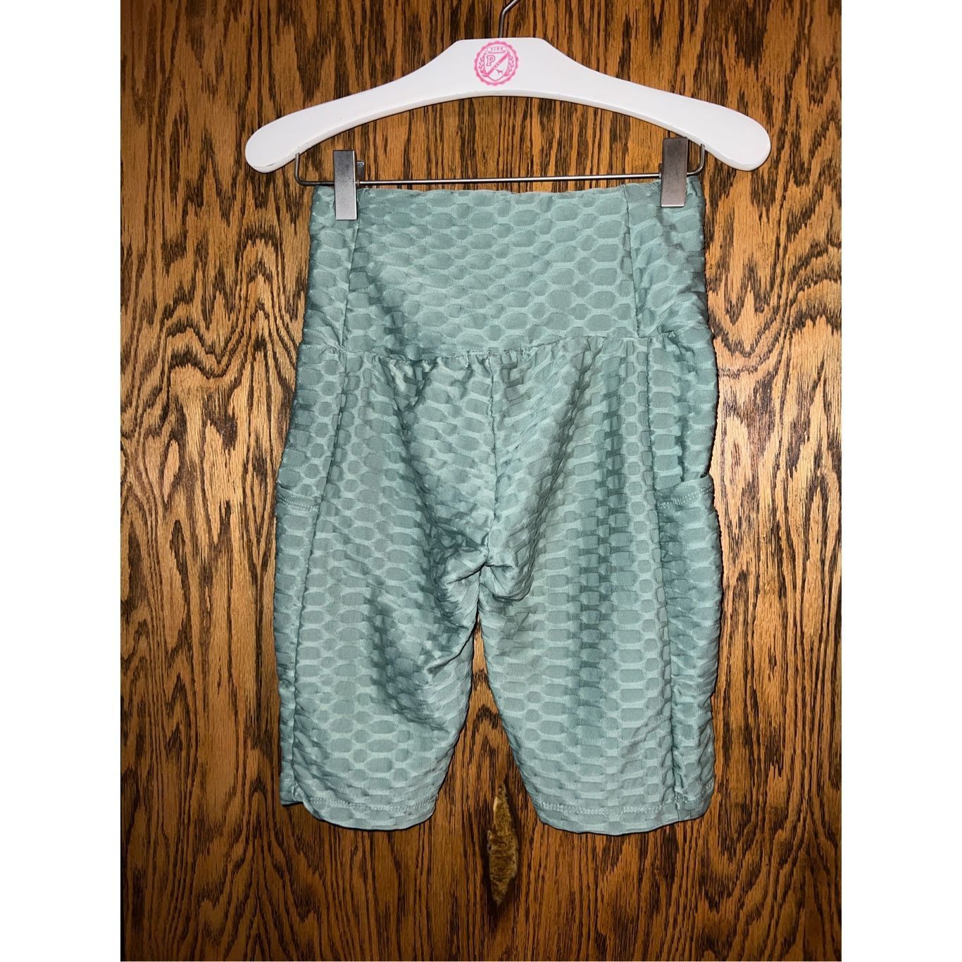 Other Love Streak Green Biker Shorts Woman’s Size Small Size 26" / US 2 / IT 38 - 5 Thumbnail