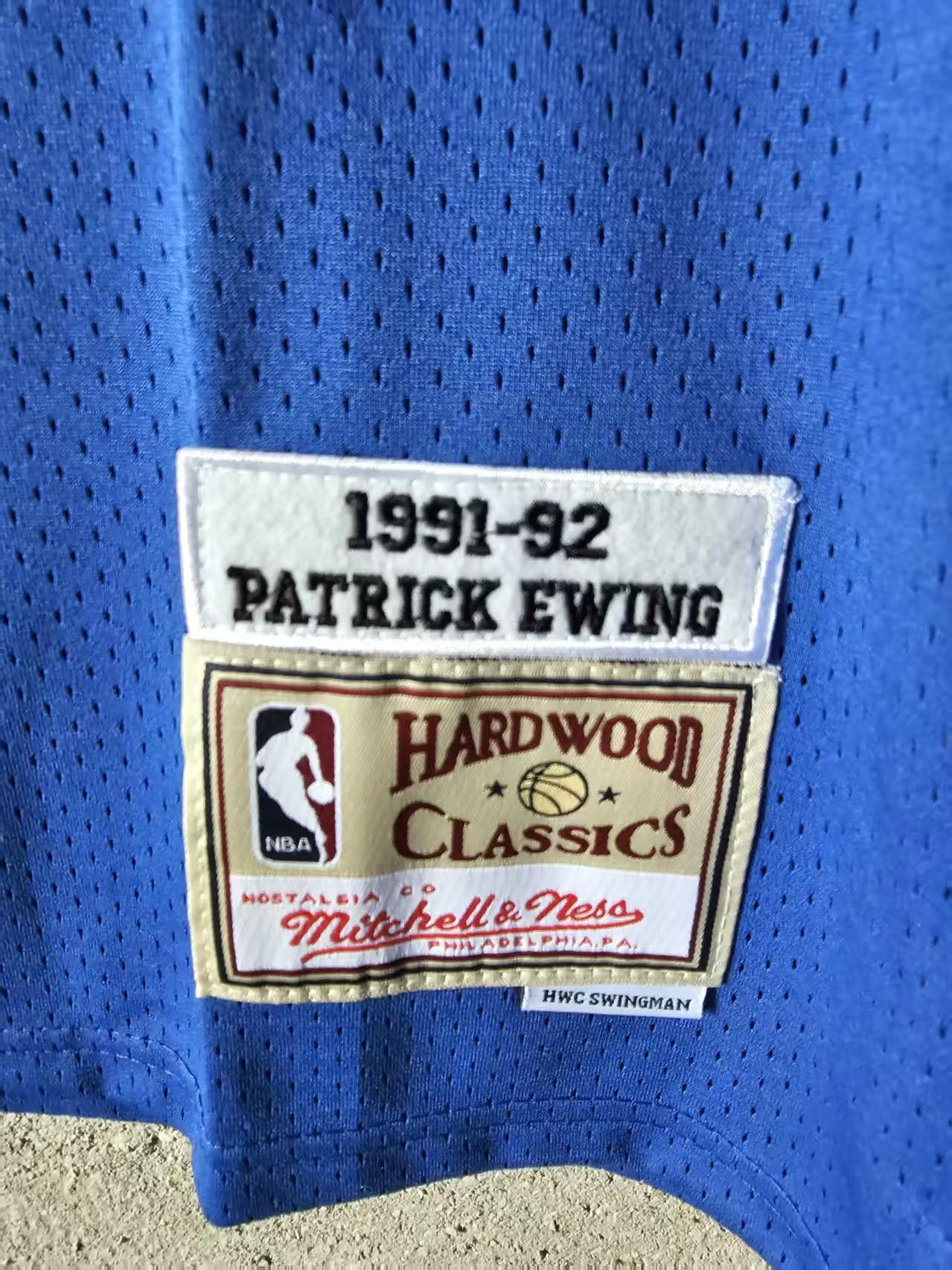 NBA Patrick Ewing Jersey New York Knicks 33 Double Stitched Size US XL / EU 56 / 4 - 4 Thumbnail
