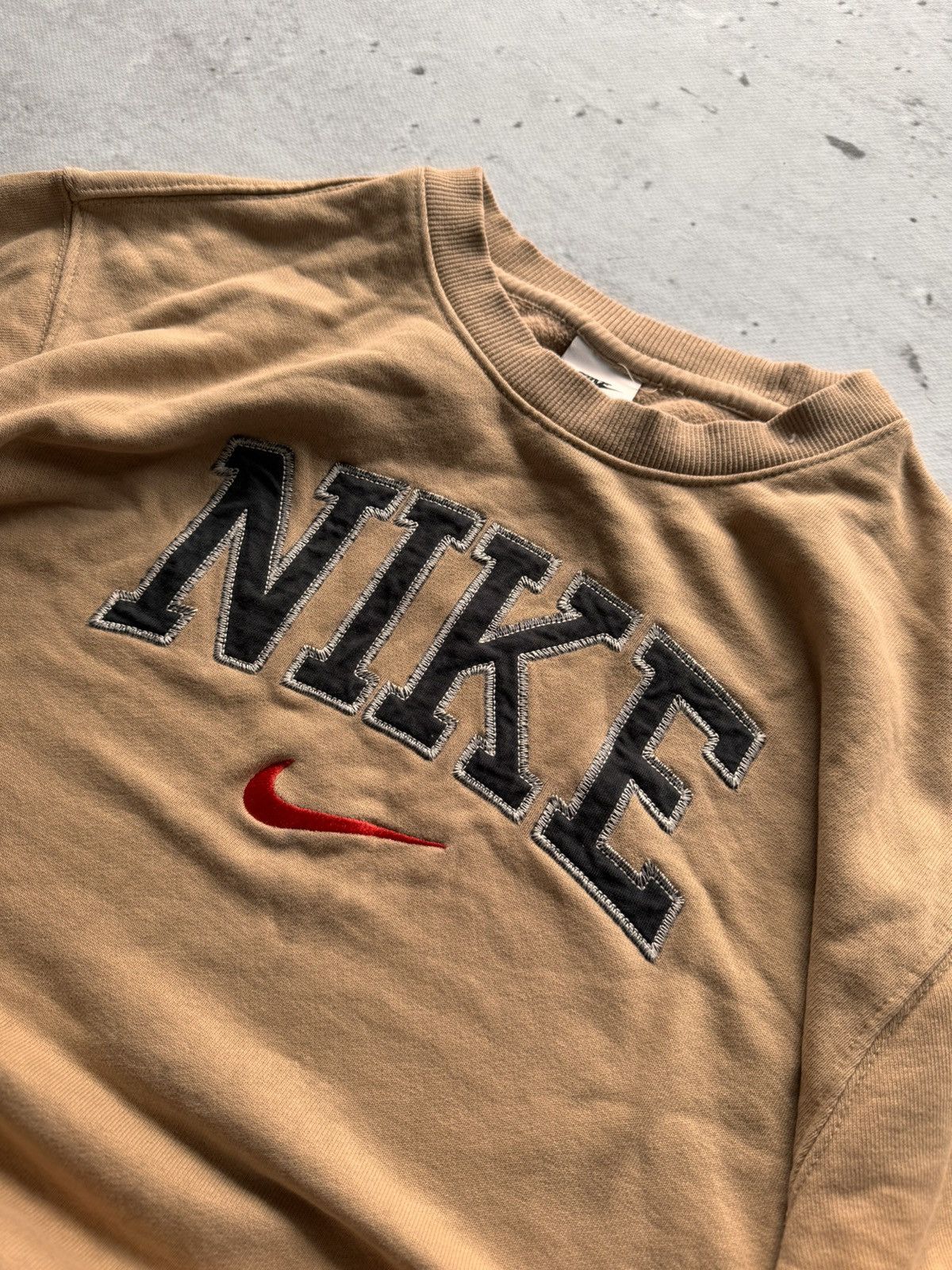 Nike × Vintage NIKE VINTAGE CENTER LOGO OVERSIZE BOXY SWEATSHIRT Size US M / EU 48-50 / 2 - 4 Thumbnail