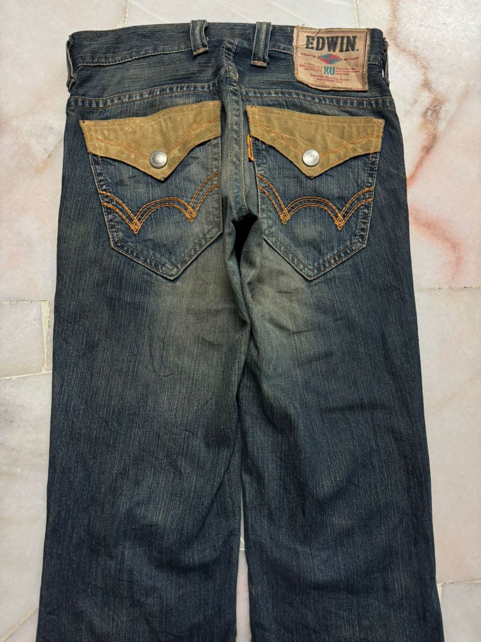 Edwin 💥Flare💥Vintage Edwin XV Insane Rusty Mudwash Bootcut Jeans Size US 29 - 14 Thumbnail