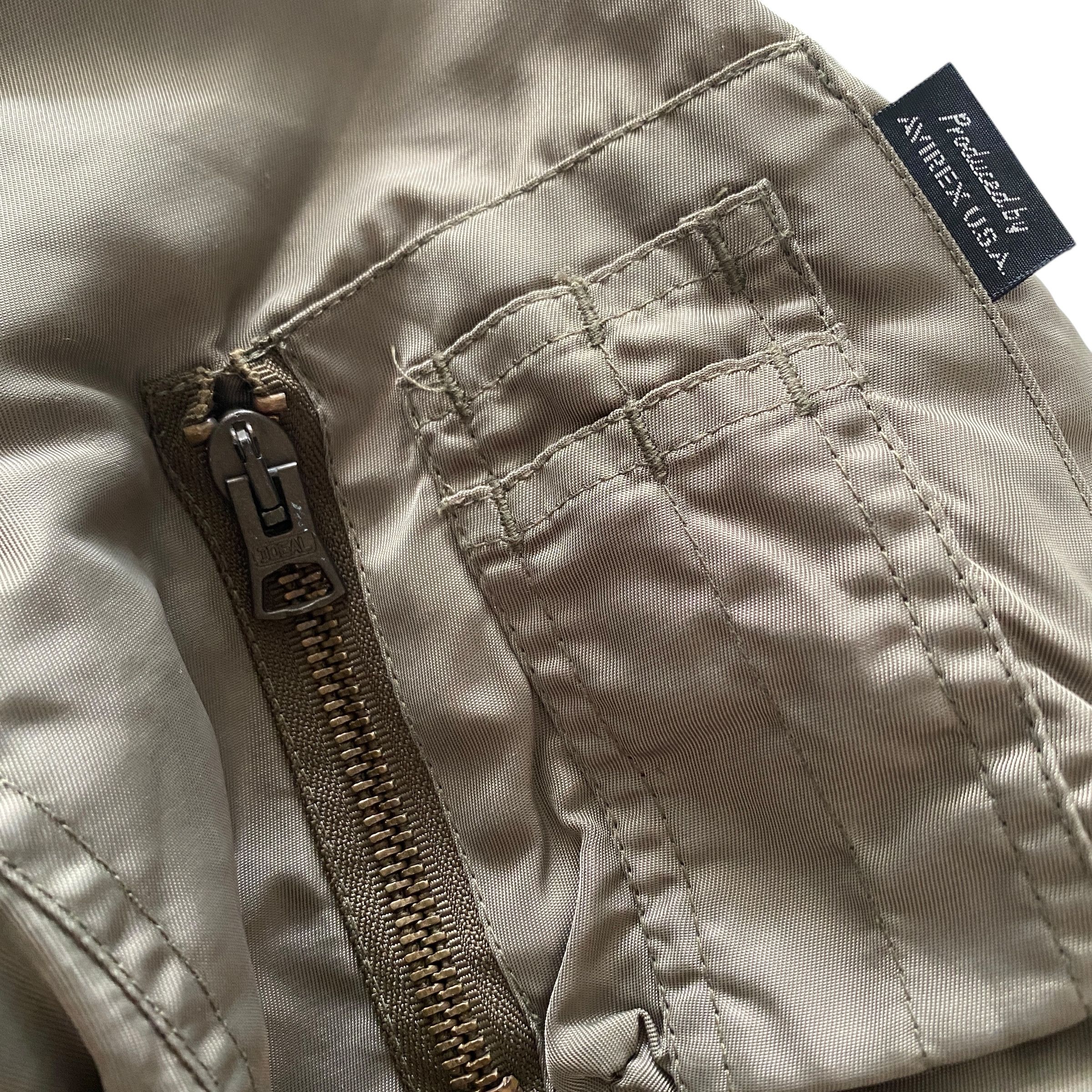 Avirex Vintage Avirex Big Spellout Ma1 Bomber Flight Boys Jacket Size US XXS / EU 40 - 6 Thumbnail