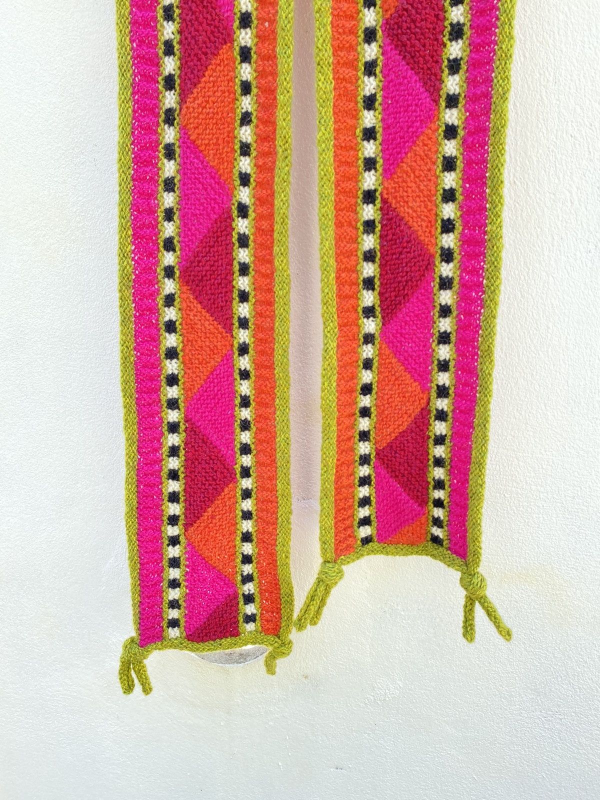 Designer Colorful Knit Fashion Scarf Size ONE SIZE - 9 Thumbnail