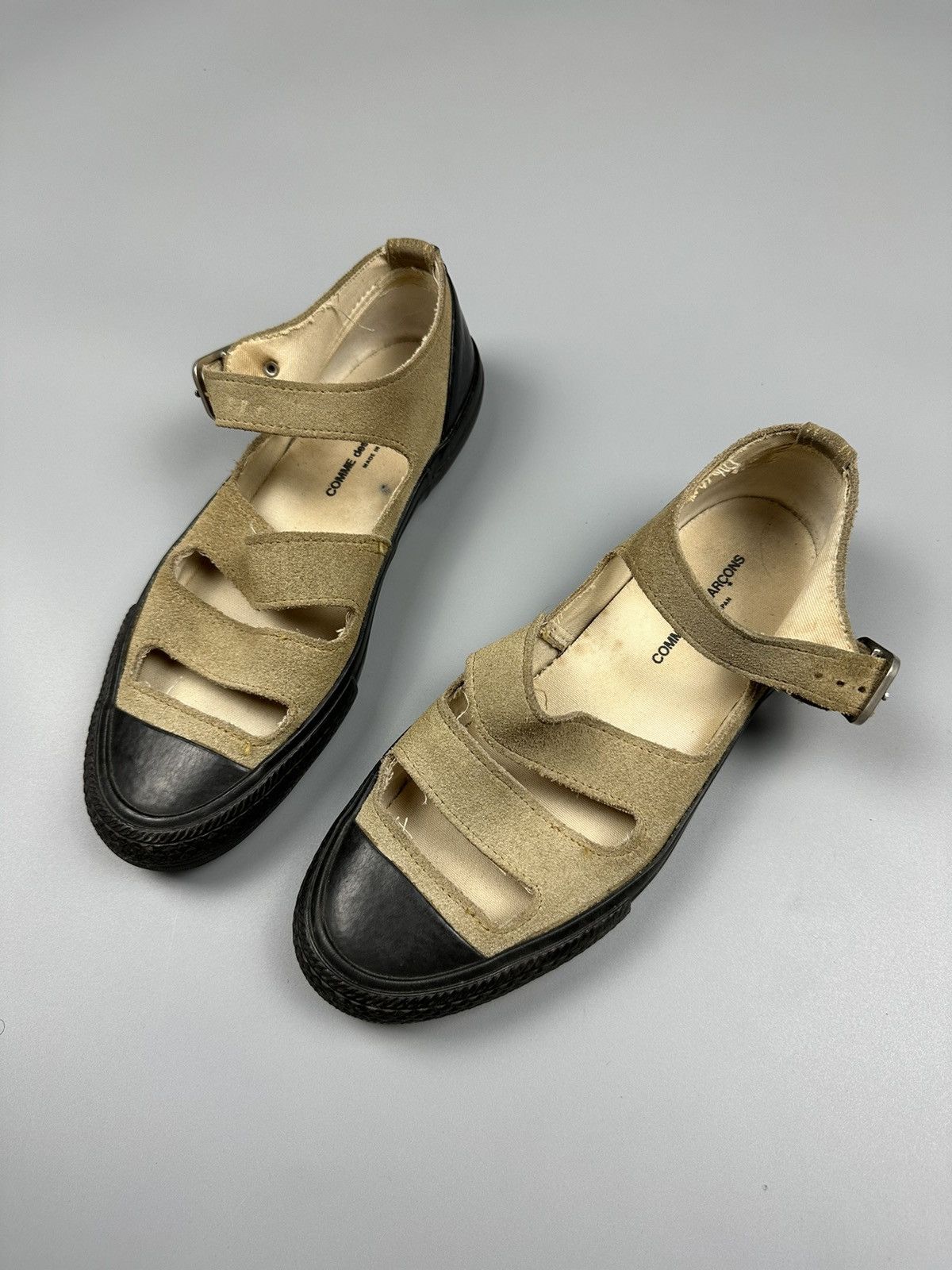 Comme des Garcons Comme Des Garcons 4 ES26 Leather Ballet Flats Sandal Size US 6.5 / EU 39-40 - 4 Thumbnail