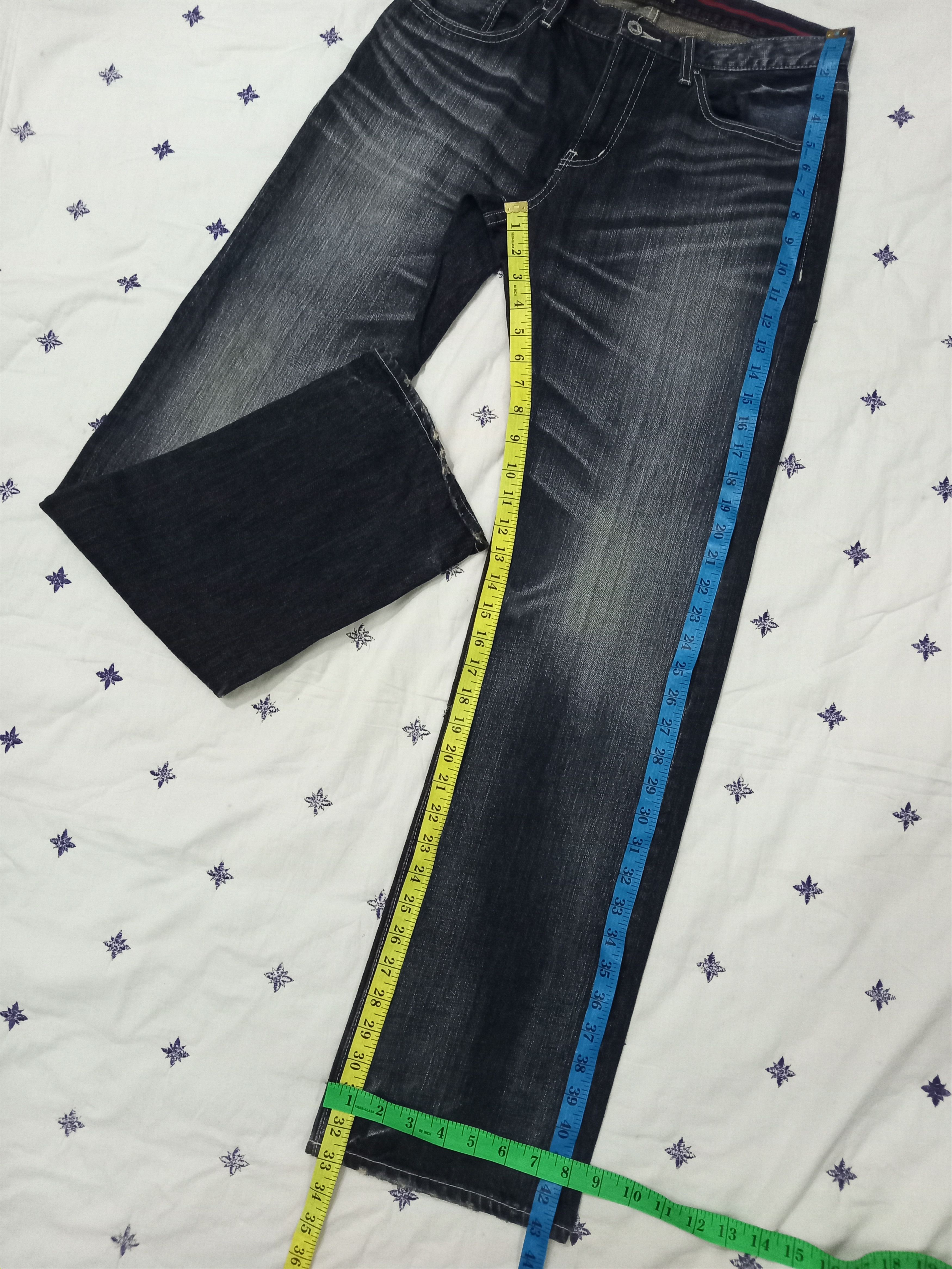 Designer × Japanese Brand × Takeo Kikuchi Rare💥TAKEO KIKUCHI Japanese Brand Distressed Jeans Size US 31 - 3 Thumbnail