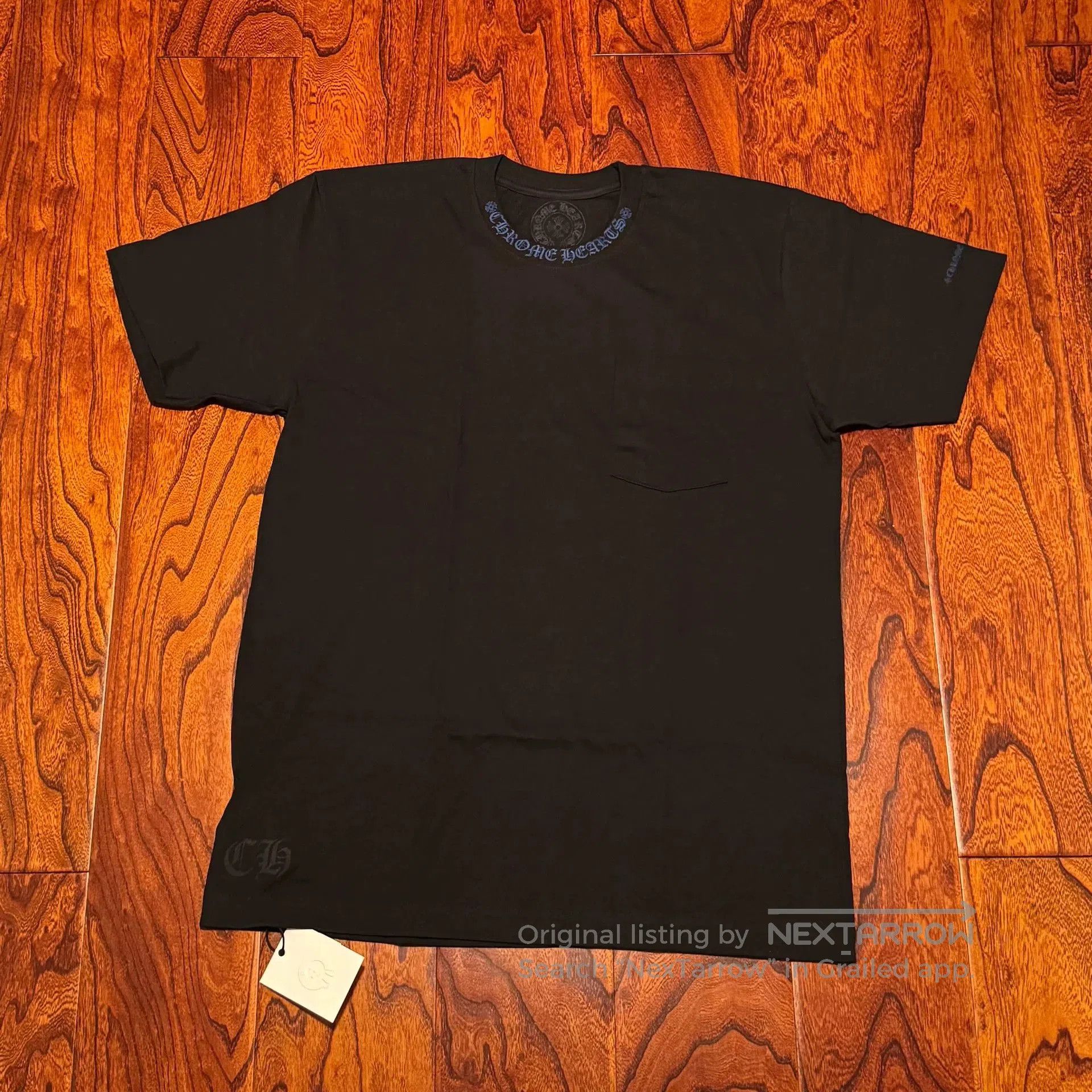 Chrome Hearts chrome hearts black blue letter print tee. Size US L / EU 52-54 / 3 - 1 Thumbnail