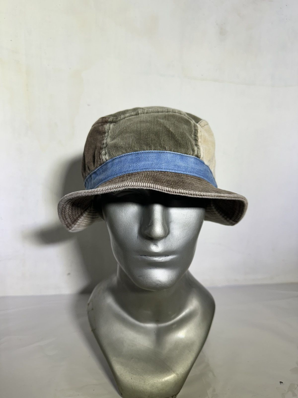 Kapital Kapital Colorblock Patchwork Bucket hats Size ONE SIZE - 2 Thumbnail