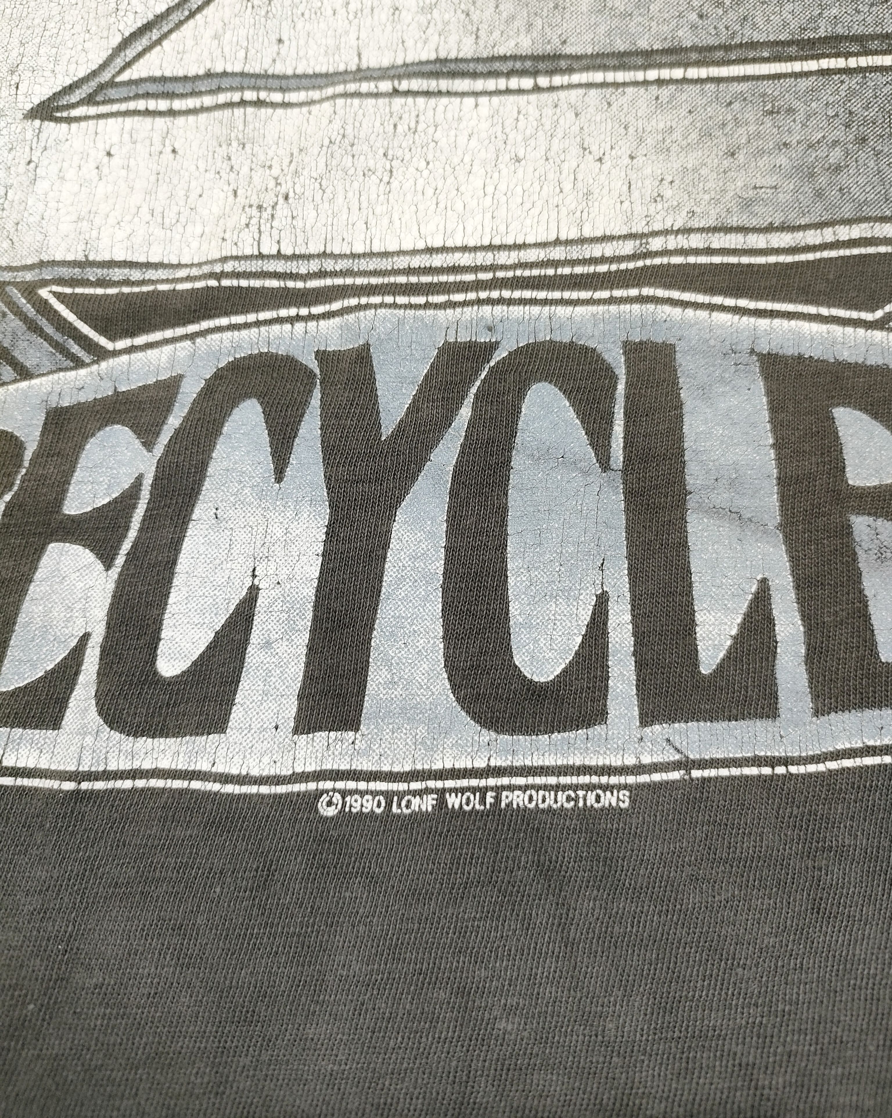 Band Tees 90s ZZ TOP RECYCLER WORLD TOUR 1991 Vintage Tee Size US L / EU 52-54 / 3 - 3 Thumbnail