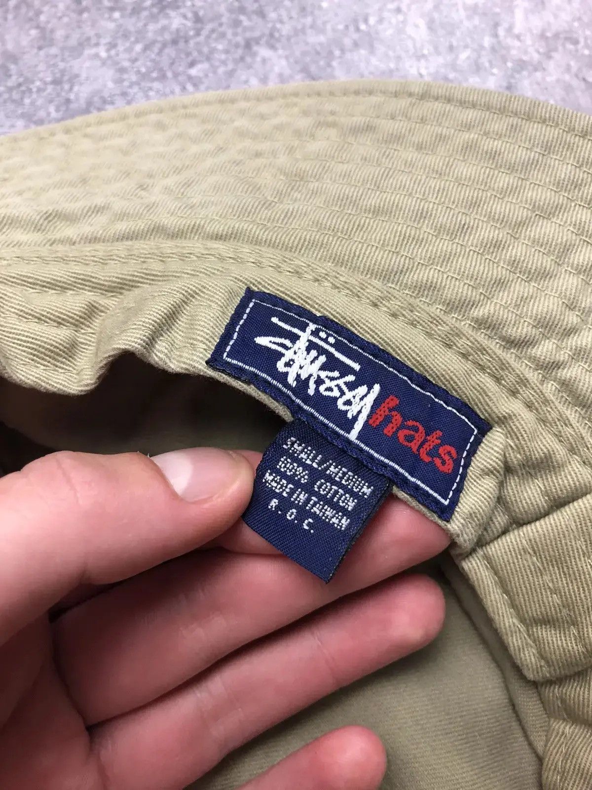 Stussy STUSSY Vintage Big Logo Streetwear Panama Hat Dad Hype Rare Size ONE SIZE - 5 Thumbnail