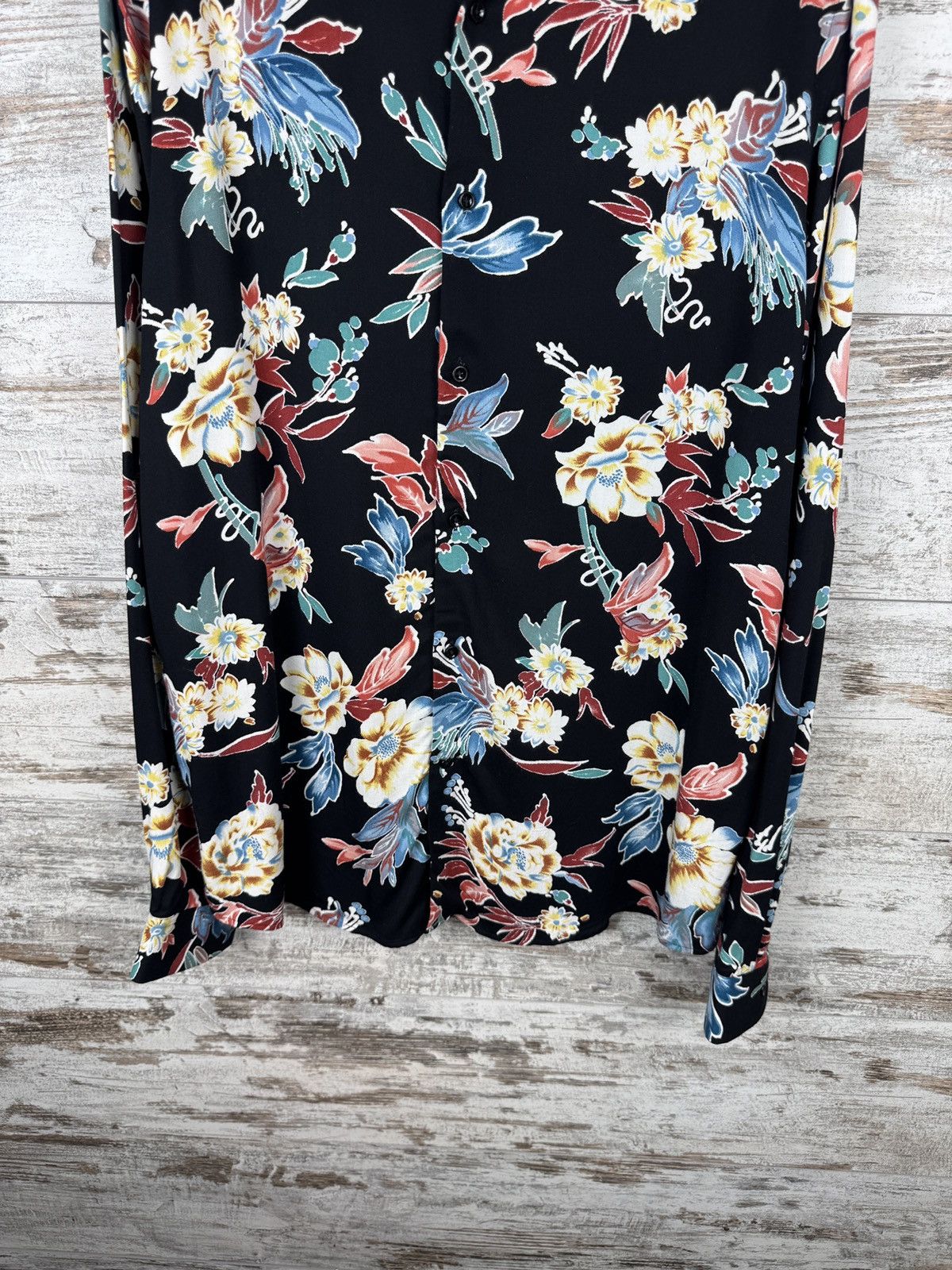 Reiss Mens Vintage Reiss Hawaiian shirts button up luxury crazy Size US L / EU 52-54 / 3 - 4 Thumbnail