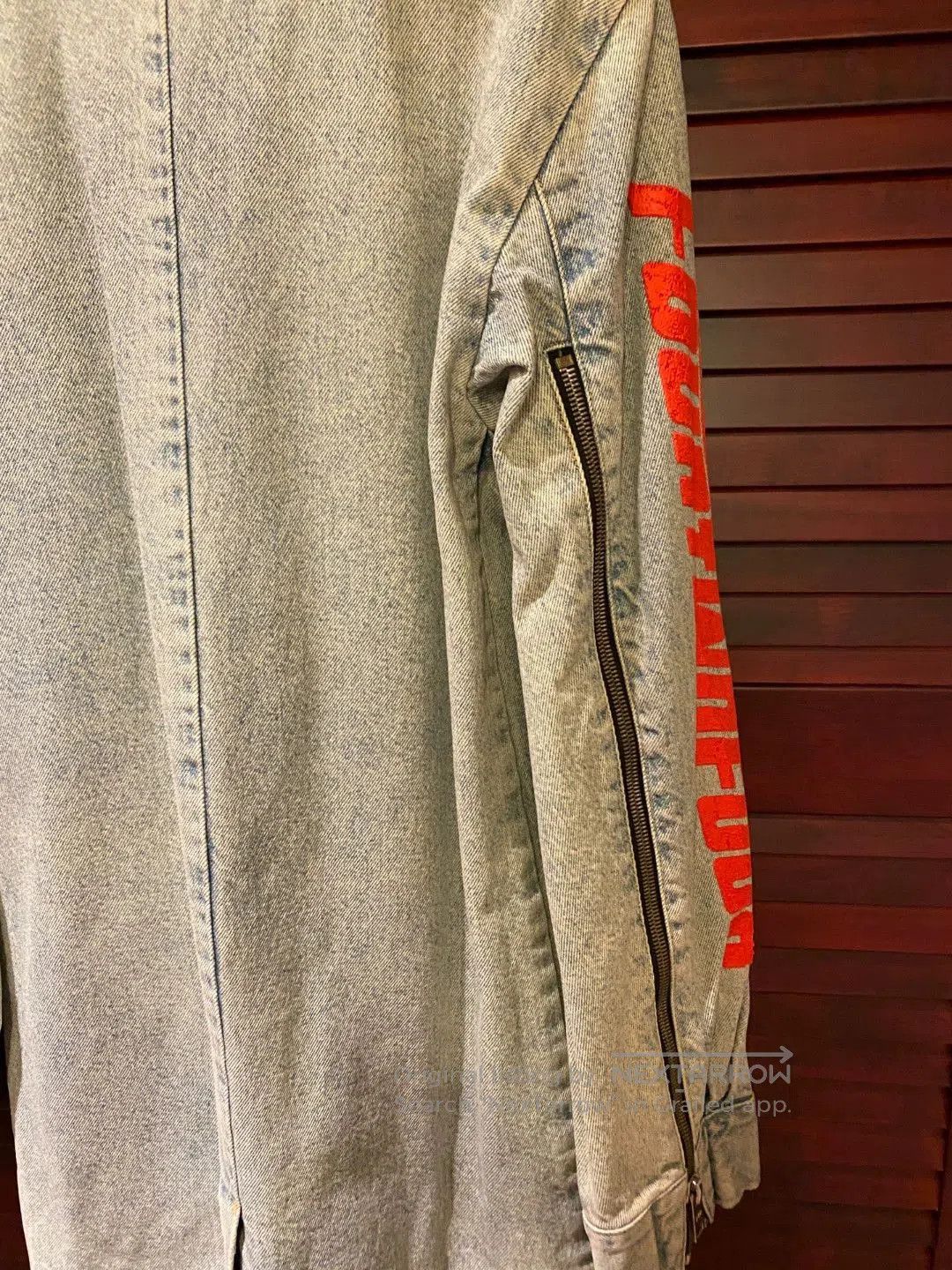 424 424 Men's Long Denim Jacket. Size US S / EU 44-46 / 1 - 6 Thumbnail