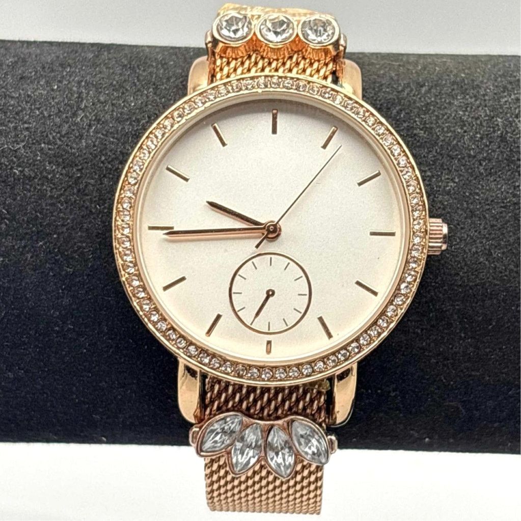 Other Rose Gold Crystal Watch Size ONE SIZE - 1 Thumbnail