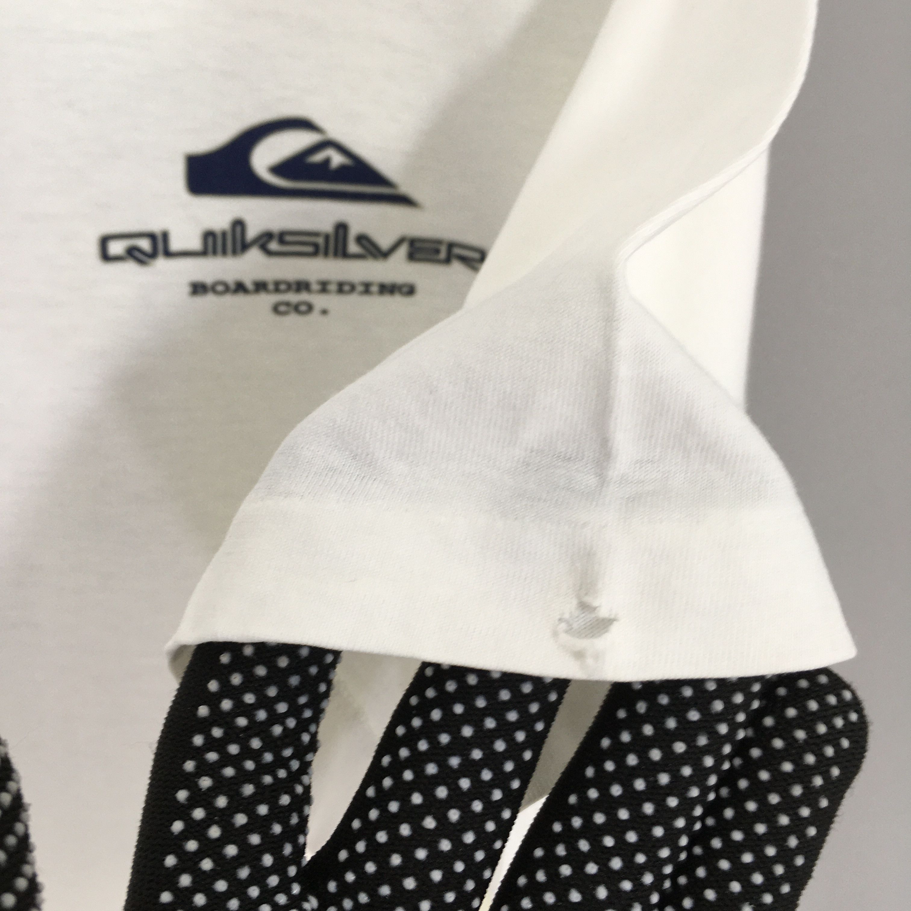 Quiksilver × Vintage Vintage 1990s Quiksilver Skateboards White T Shirt Large Size US L / EU 52-54 / 3 - 10 Thumbnail