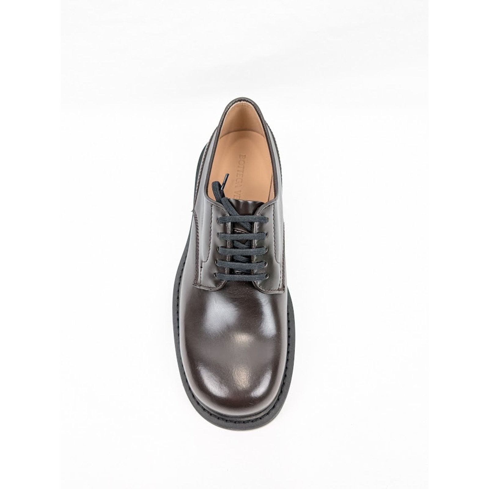 Bottega Veneta o1rshd1 Brushed Calfskin Scarpa Pelle Boots in Espresso Size US 8 / EU 41 - 9 Thumbnail