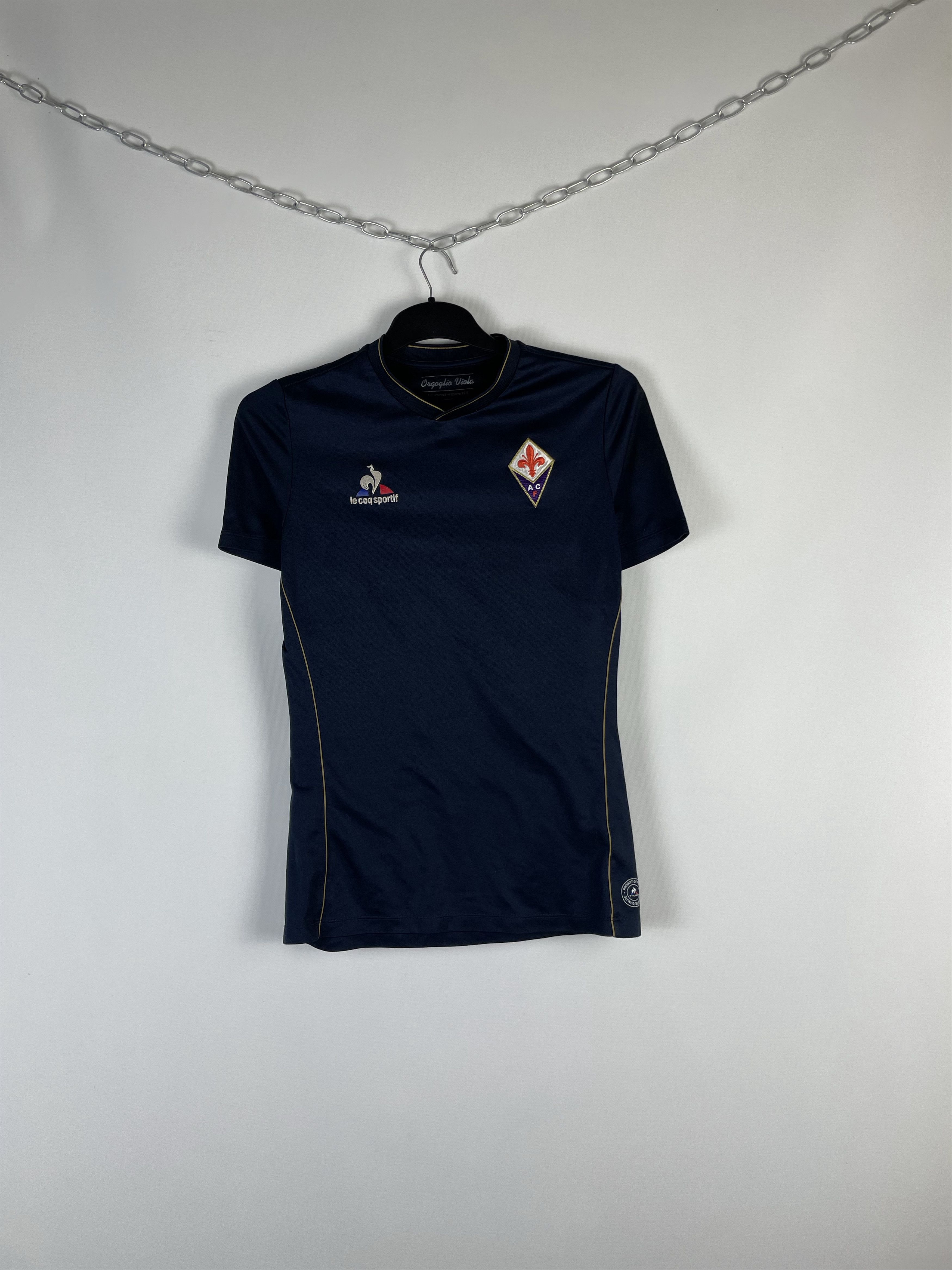 Le Coq Sportif Fiorentina Home Italy Football Soccer Jersey Size US S / EU 44-46 / 1 - 1 Thumbnail