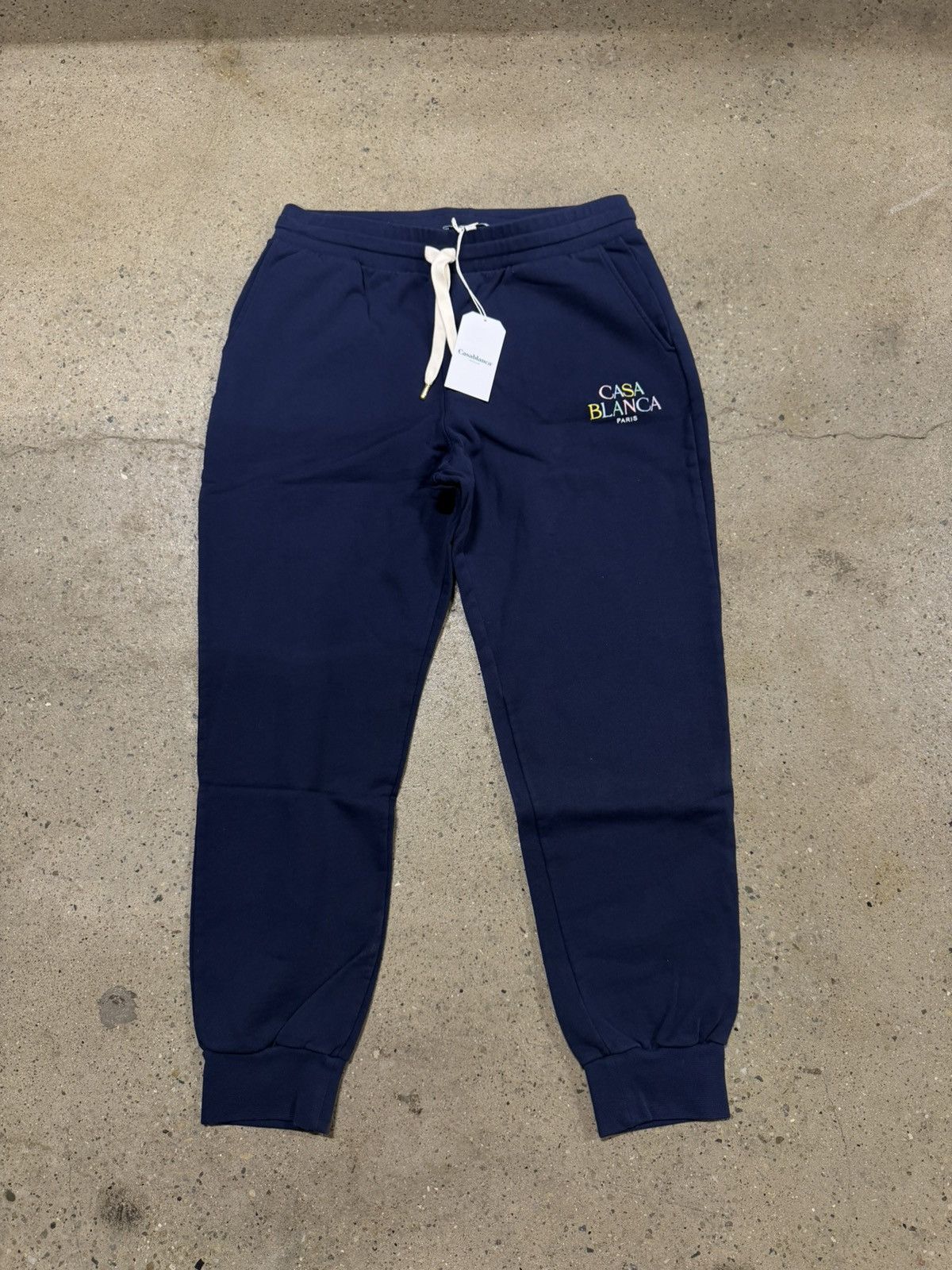 Casablanca Casablanca Logo Sweatpants NEW 600$ Size US 36 / EU 52 - 1 Thumbnail