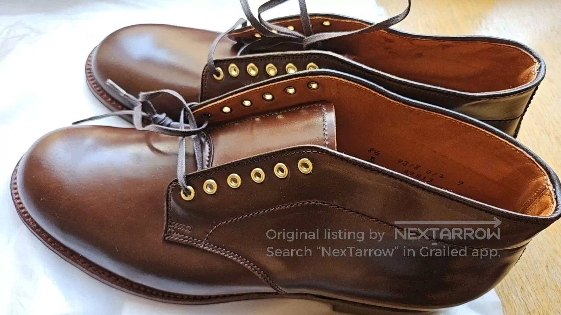 Alden Alden Orange Chukka Desert Boot. Size US 8.5 / EU 41-42 - 5 Thumbnail