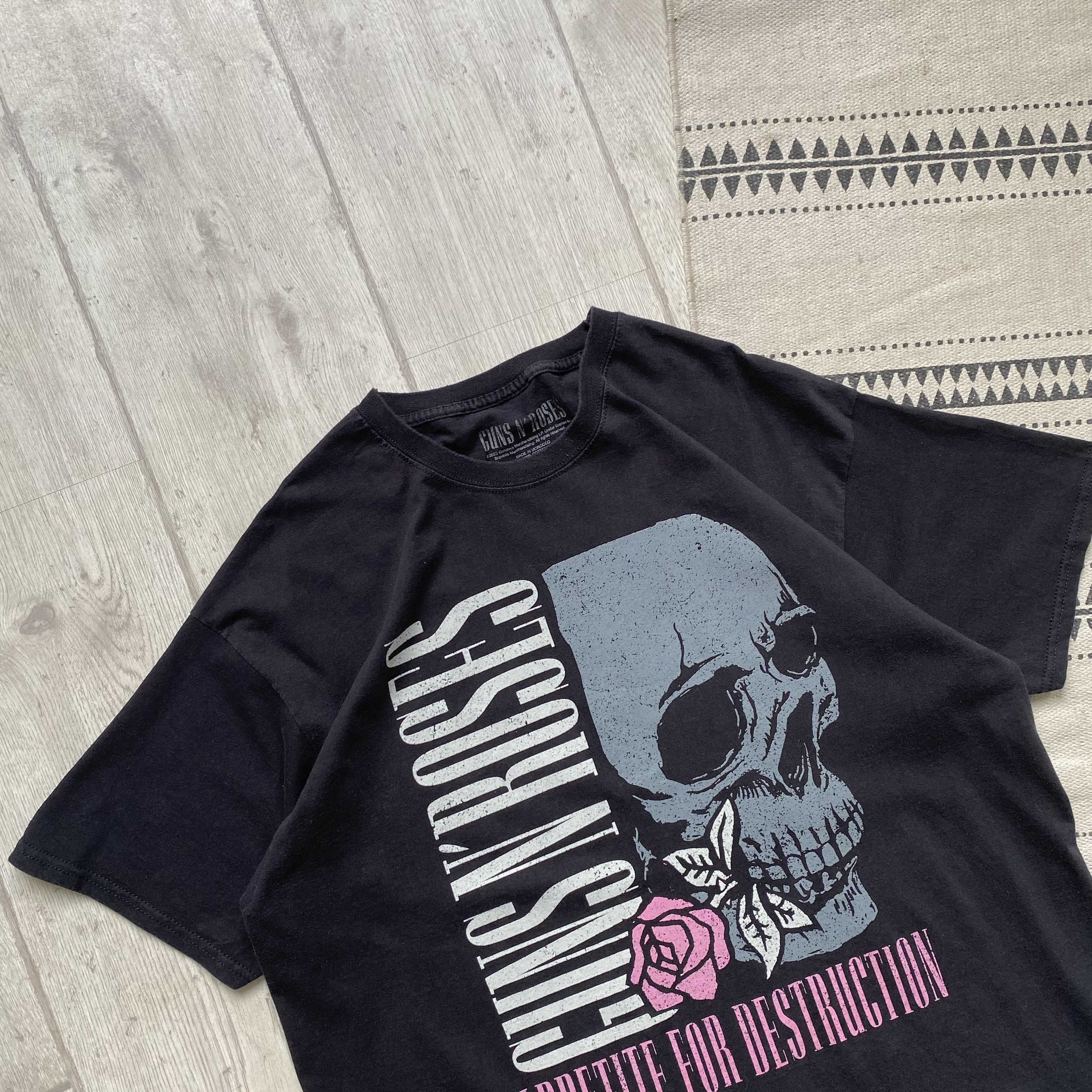 Guns N' Roses Guns N'Roses Band Tee Skull big logo Rock Music Size US L / EU 52-54 / 3 - 2 Thumbnail