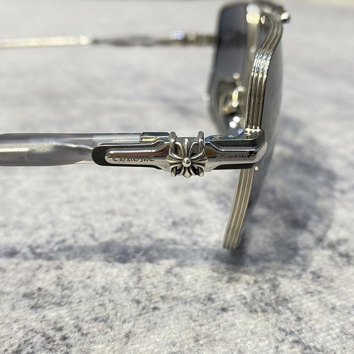 Chrome Hearts CHROME HEARTS NAILER Orb/Shiny Silver-Matte Graphite Size ONE SIZE - 3 Thumbnail