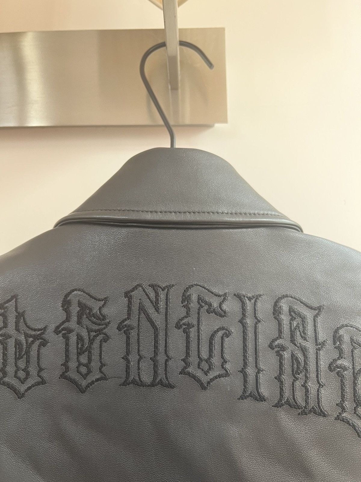 Balenciaga Balenciaga 19SS Lamb Skin Shoulder Pad Leather Jacket Size US XL / EU 56 / 4 - 3 Thumbnail
