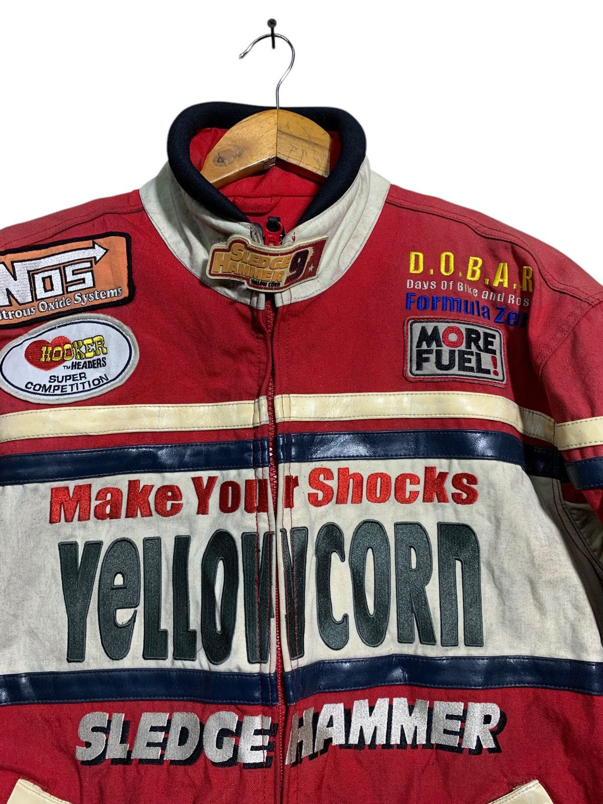 Kadoya × Sports Specialties × YELLOW CORN 🔥RARE YELLOW CORN RIDING JACKETS WITH PADDING Size US L / EU 52-54 / 3 - 4 Thumbnail