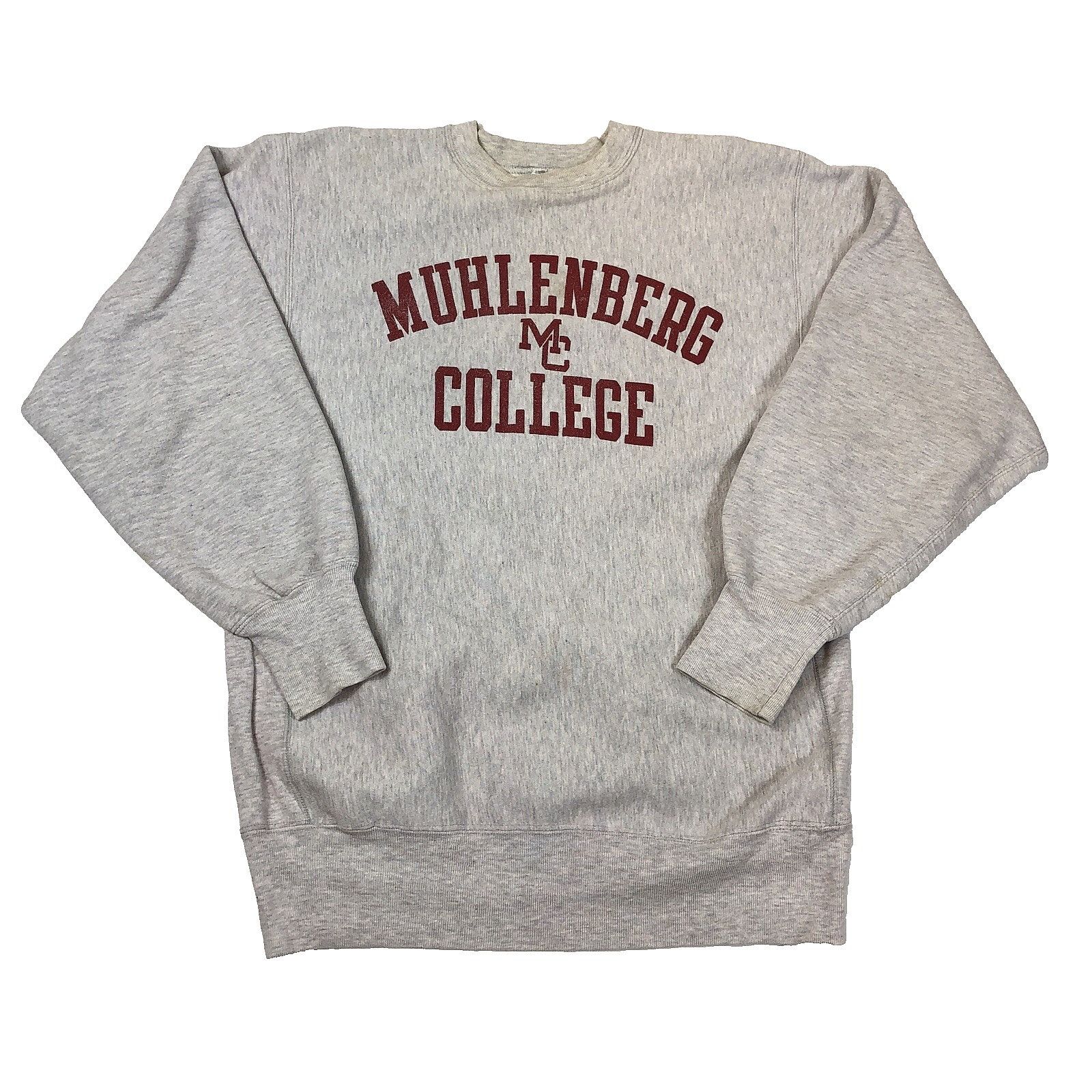 Champion Vintage Champion Muhlenberg College Reverse Weave Crewneck Size US XXL / EU 58 / 5 - 1 Thumbnail