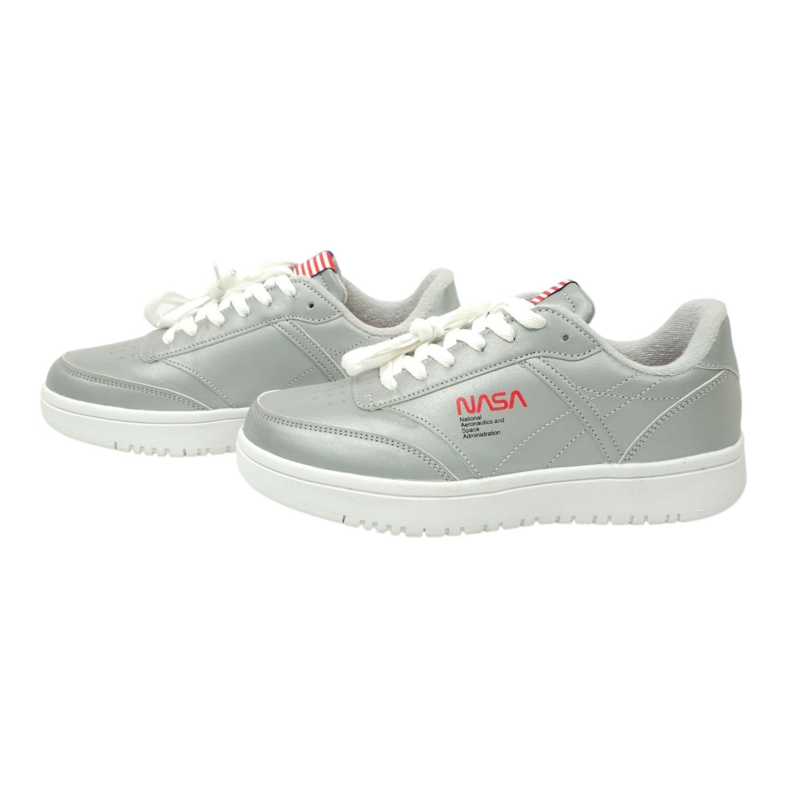 NASA NASA Capsule Silver Tennis Shoes Womens Size 8 M Sneakers Size US 8 / IT 38 - 10 Thumbnail