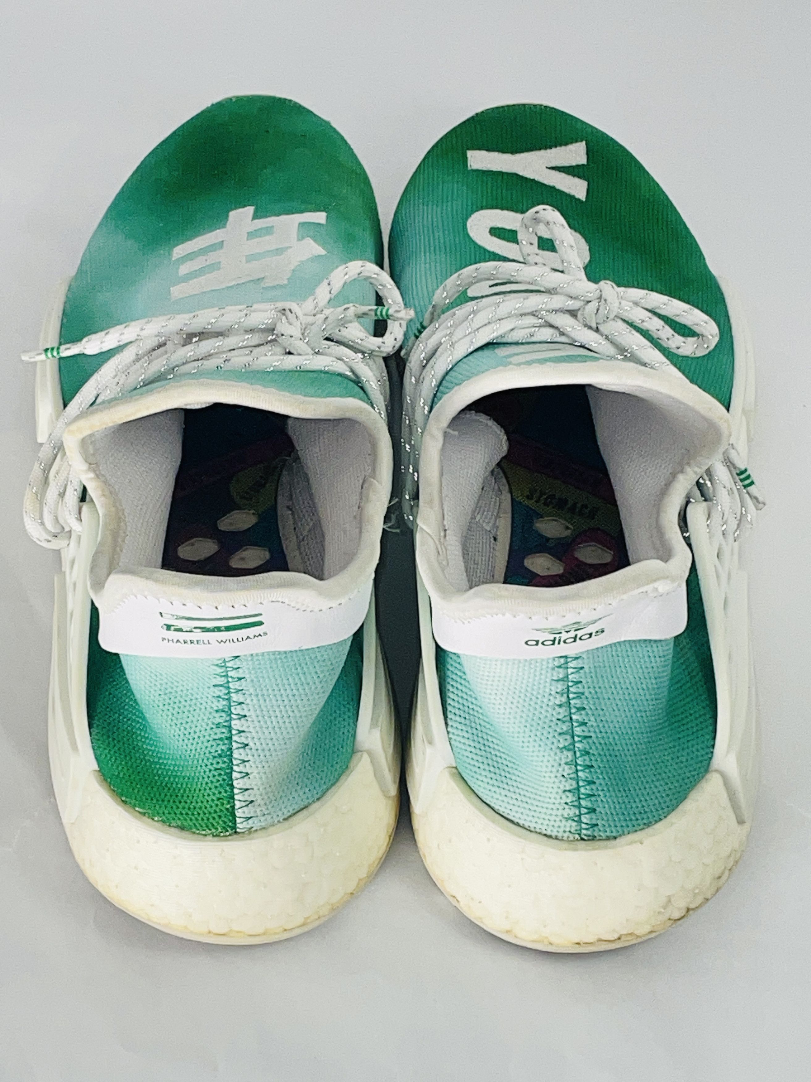 Adidas × Pharrell Adidas x Pharrell Williams NMD Hu "Green" – Größe 9.5 US Size US 9.5 / EU 42-43 - 6 Thumbnail