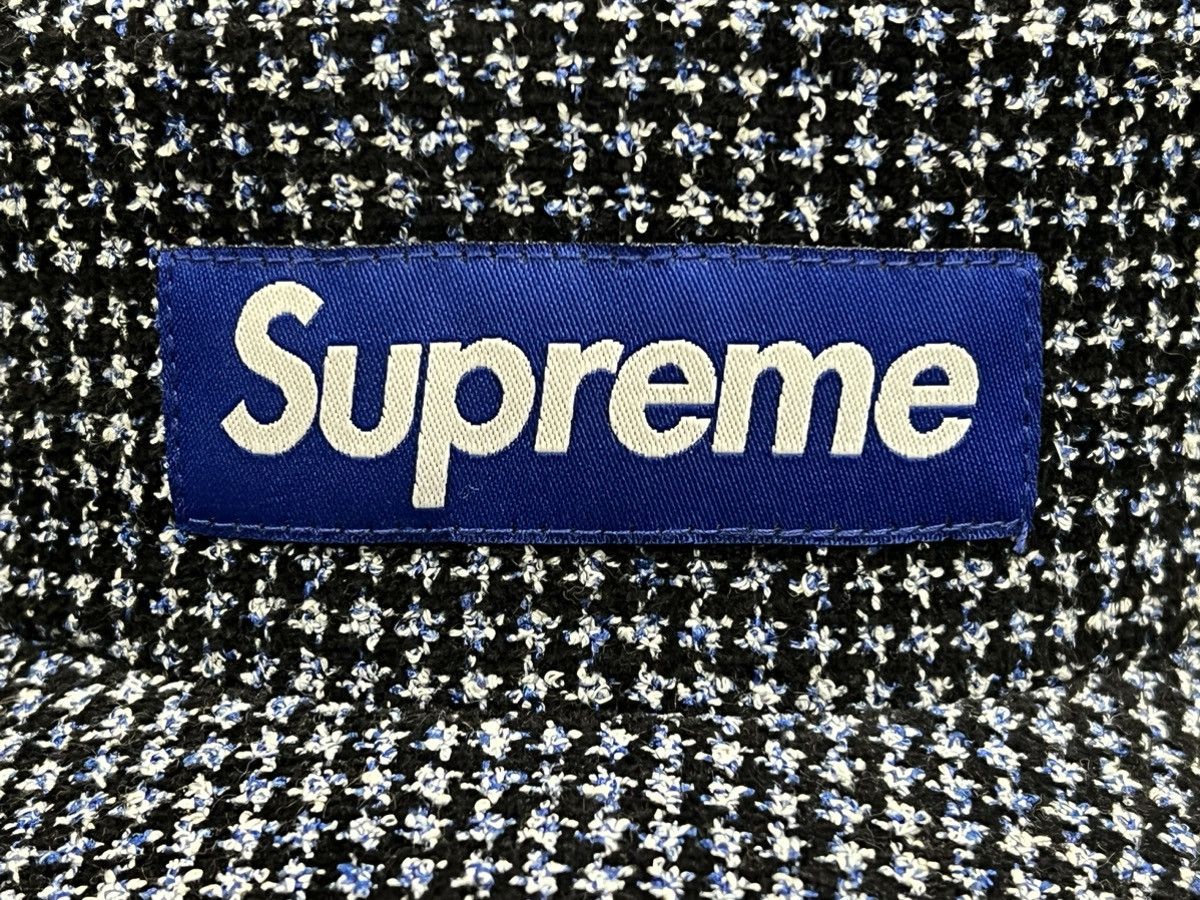 Supreme 2017 Supreme Boucle Houndstooth Camp Cap Size ONE SIZE - 2 Thumbnail