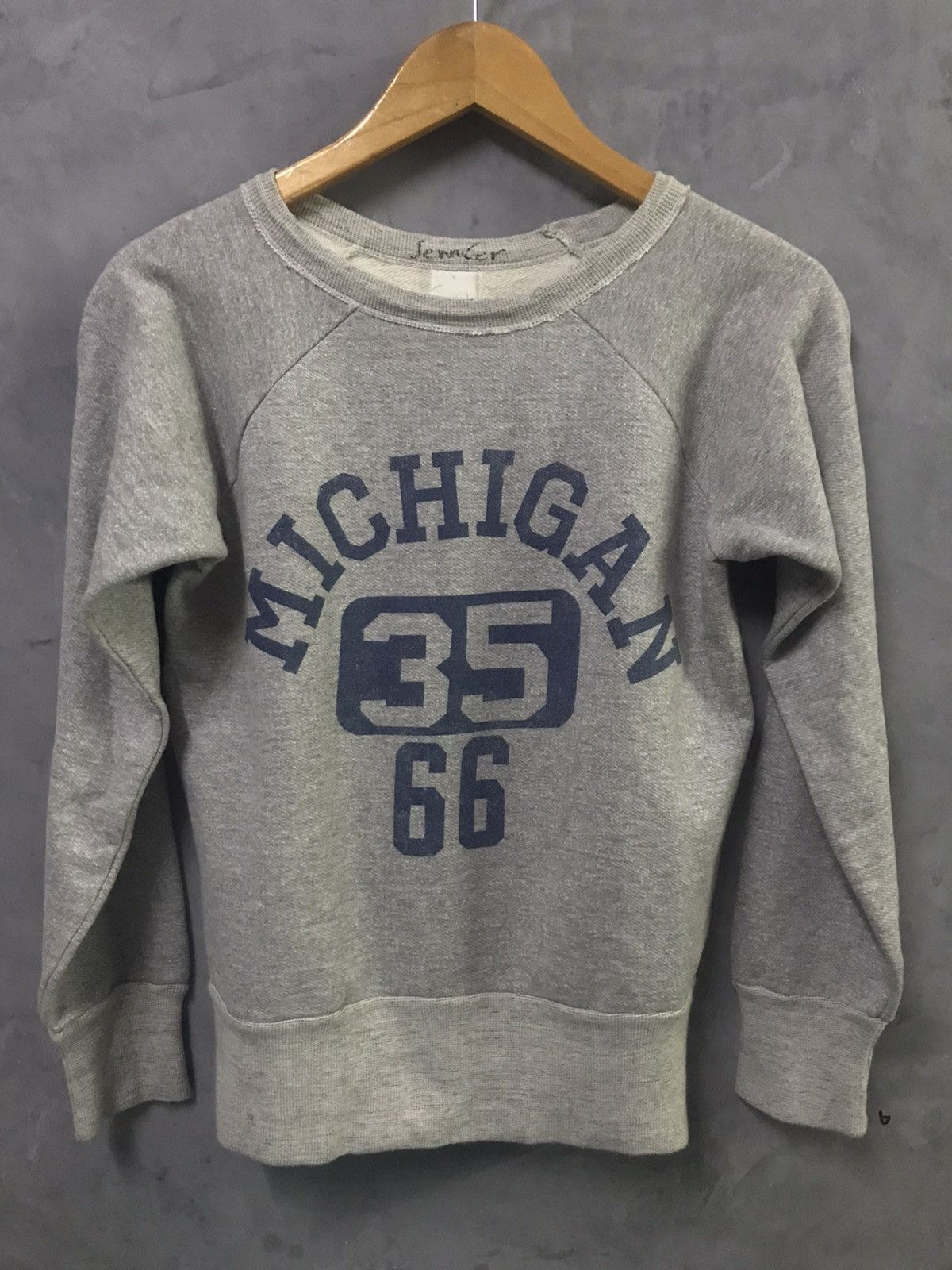 Japanese Brand Jackson Matisse - MICHIGAN 35 Printed Sweatshirt Size US XS / EU 42 / 0 - 5 Thumbnail