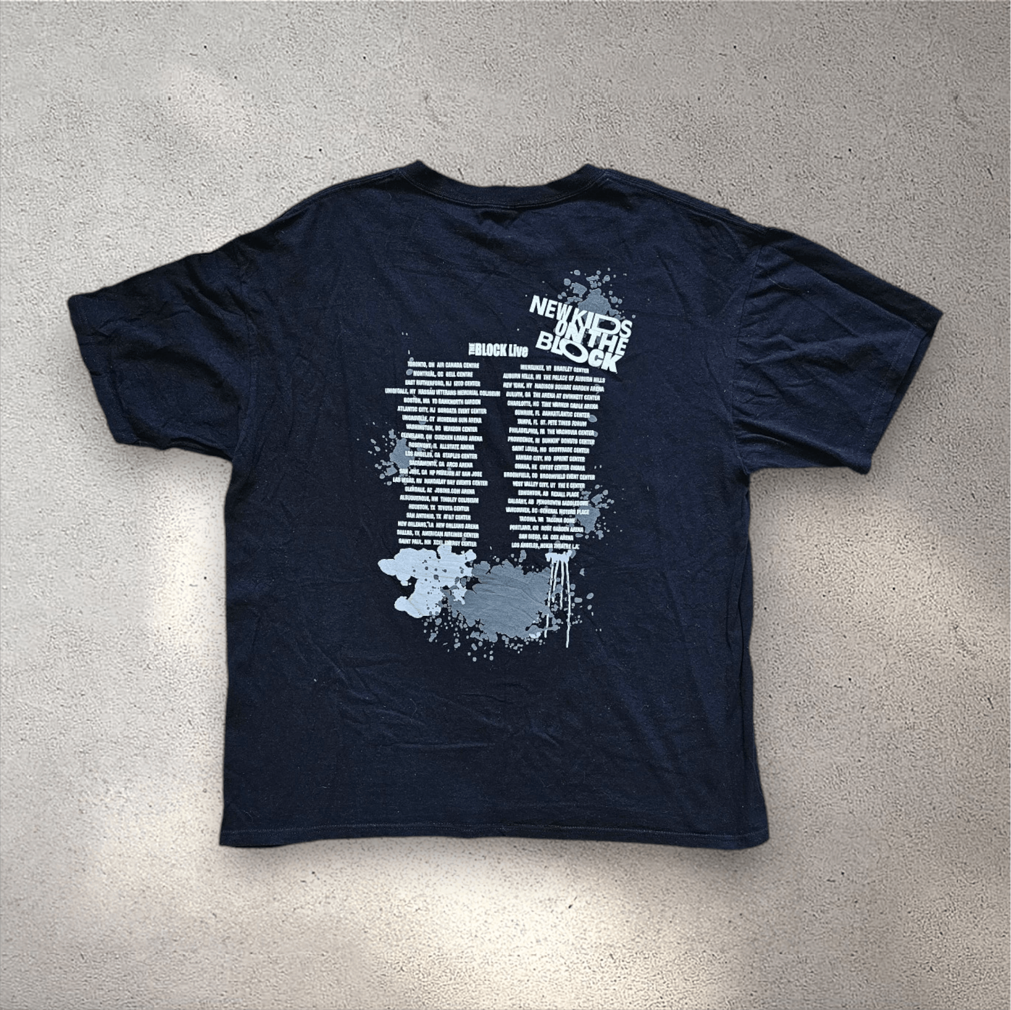 Anvil × New Kids On The Block × Vintage New Kids On The Block Tee Size US XL / EU 56 / 4 - 3 Thumbnail