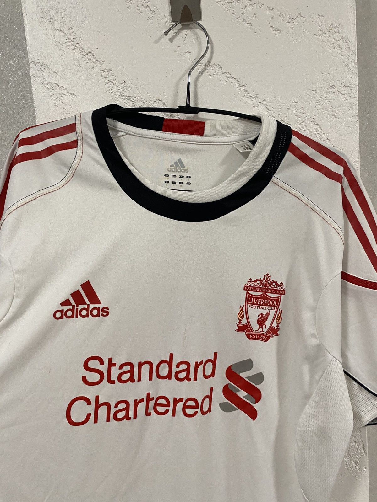 Adidas × Vintage Adidas Liverpool 2010 2011 Training Soccer Jersey Blokecore Size US XL / EU 56 / 4 - 2 Thumbnail