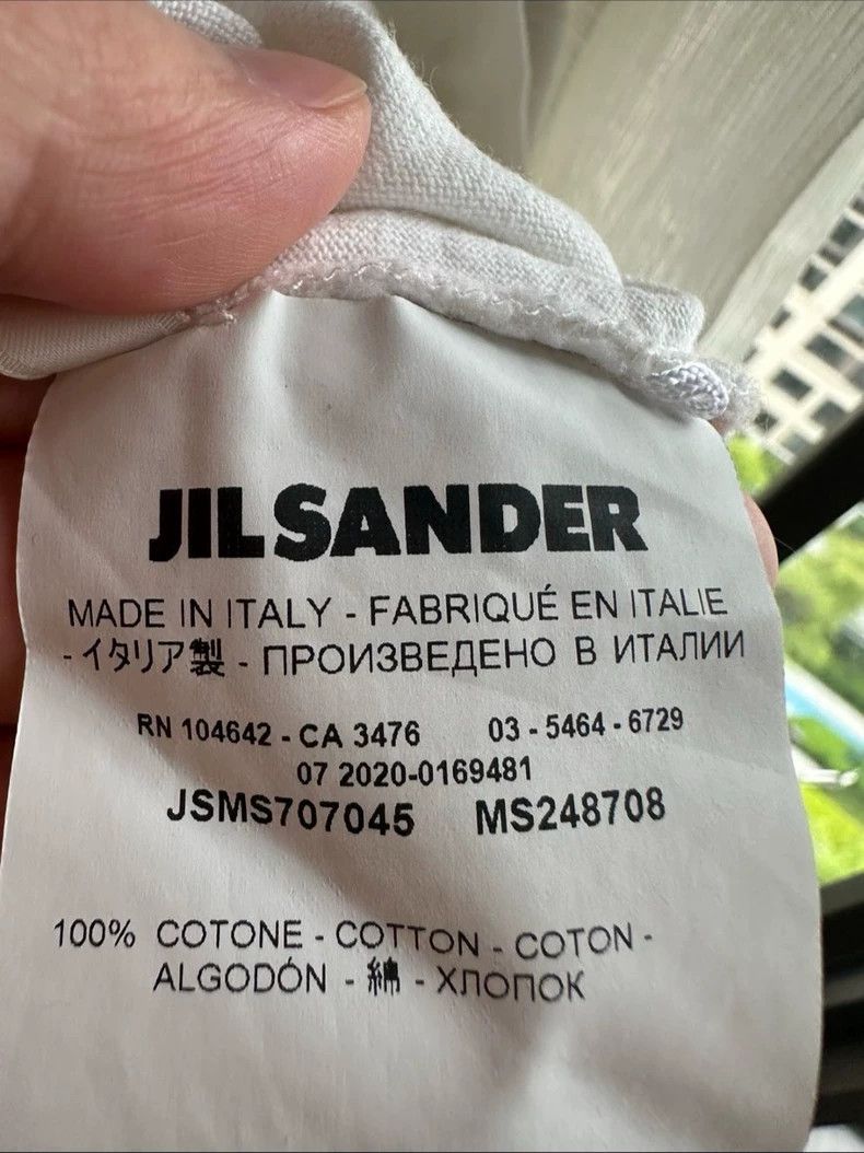 Jil Sander Jil Sander Short Sleeve T-Shirts Size 4XL / US 24-26 - 6 Thumbnail