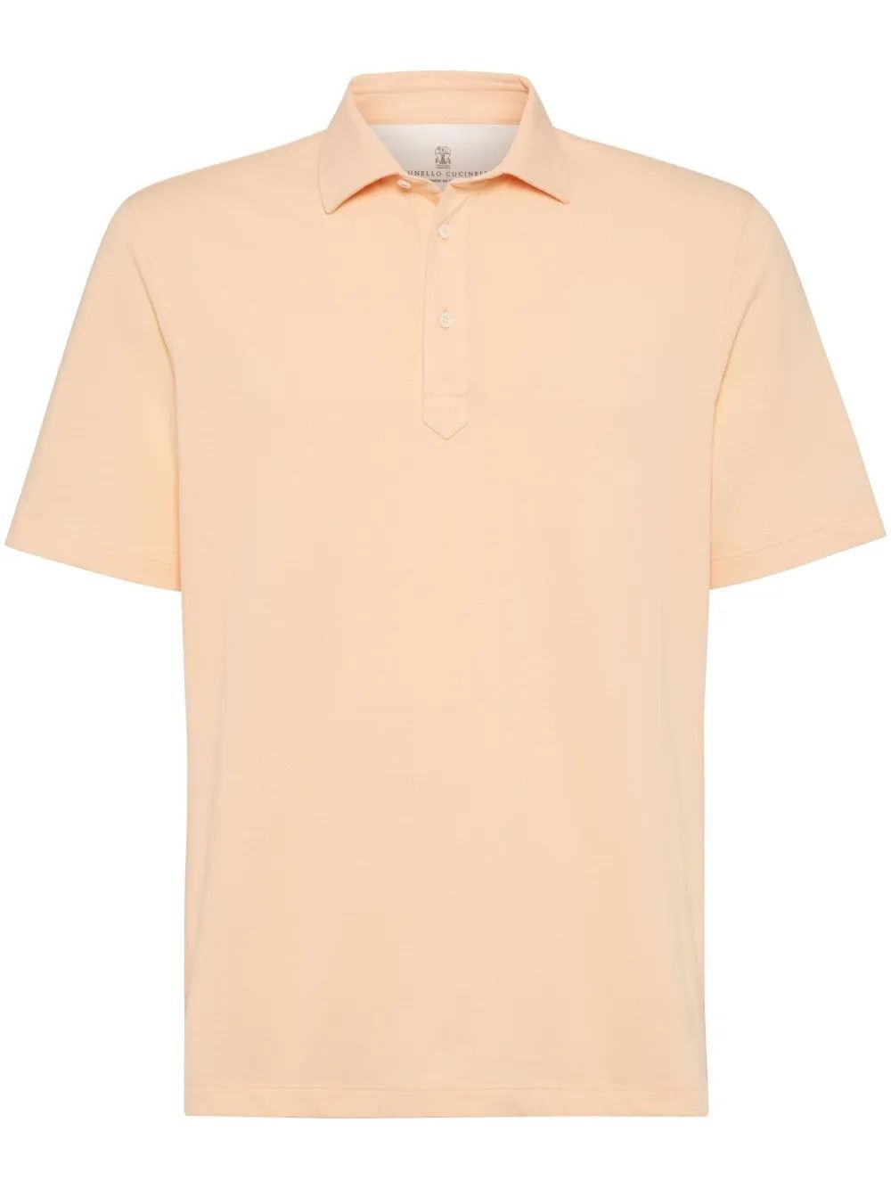 Brunello Cucinelli o1B3y1r0426 Polo Shirt in Beige Size US M / EU 48-50 / 2 - 1 Preview