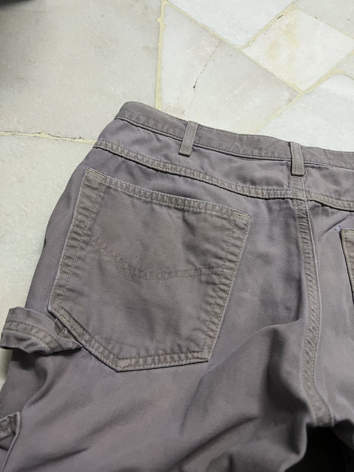 Carhartt 💥Baggy💥90’s Vintage Carhatt Carpenter Distressed Pants Size US 32 / EU 48 - 19 Thumbnail