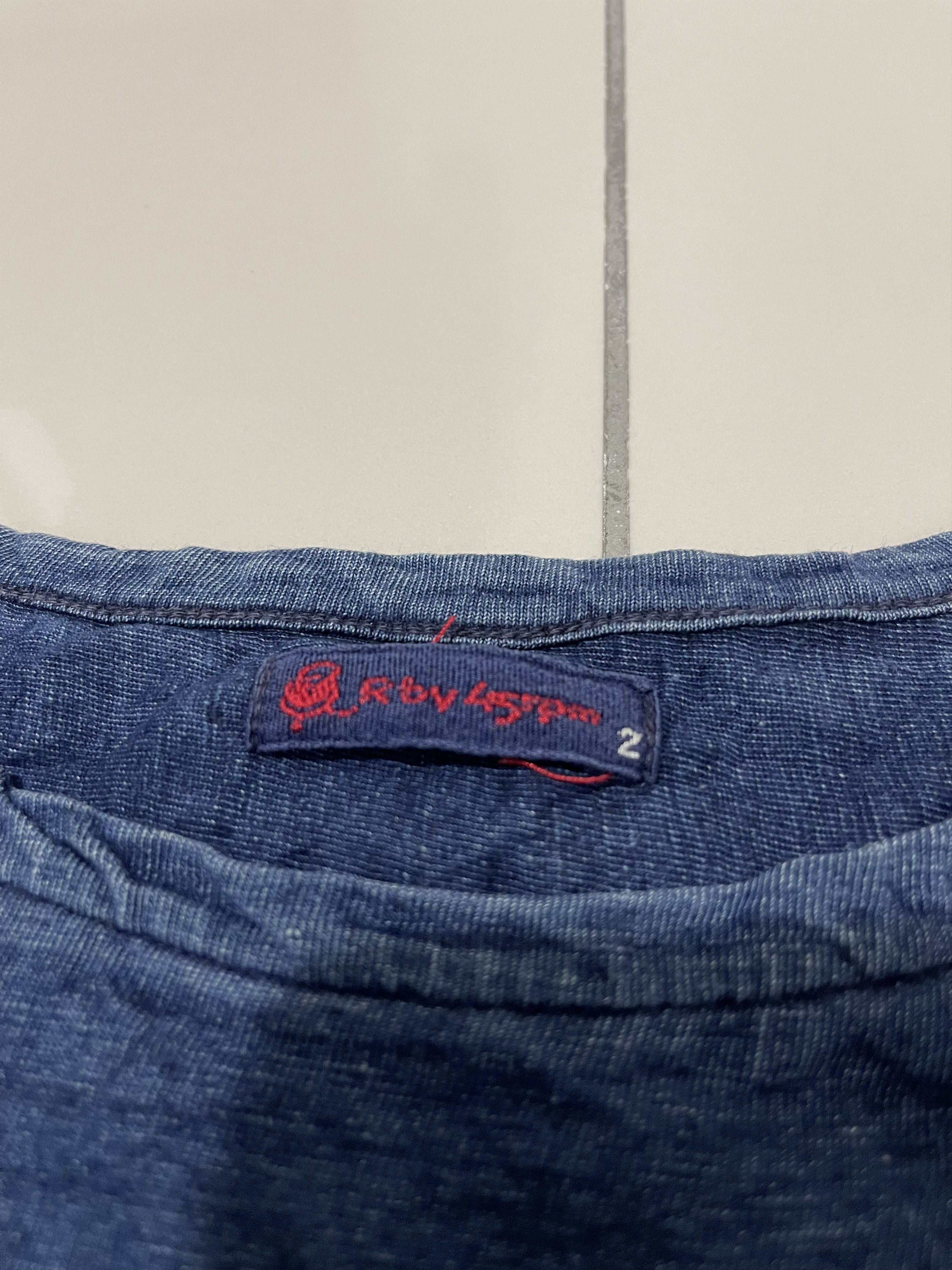 45rpm × Indigo 45rpm Indigo Dye T-Shirt Size US L / EU 52-54 / 3 - 3 Thumbnail
