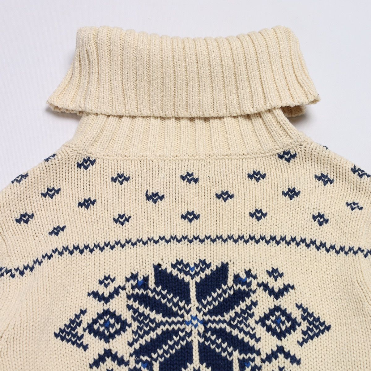 Polo Ralph Lauren Ralph Lauren Aztec Snowflake Turtleneck Sweater Nordic Size S / US 4 / IT 40 - 13 Thumbnail