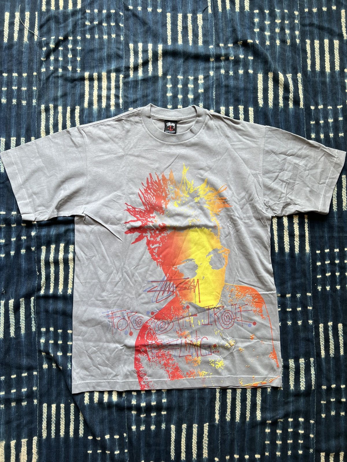 Stussy Stussy Archive Big Face Tee Size US L / EU 52-54 / 3 - 2 Thumbnail