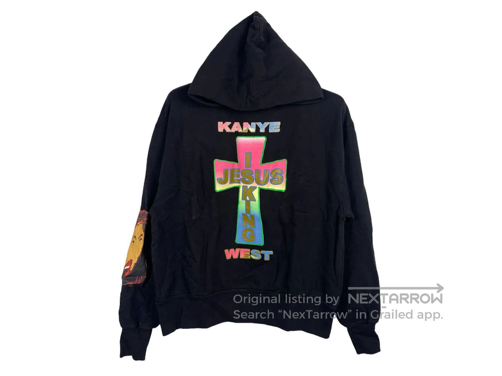 Other Jesus Is King Cross Slogan Hoodie Size US M / EU 48-50 / 2 - 1 Thumbnail