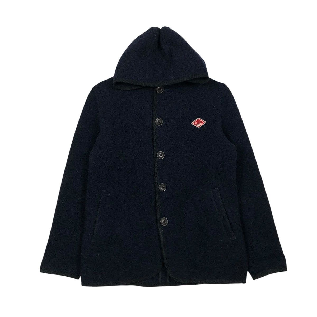 Danton 🔥VINTAGE WOOL BUTTON JACKET DANTON VETEMENTS DE TRAVAIL Size US M / EU 48-50 / 2 - 3 Thumbnail