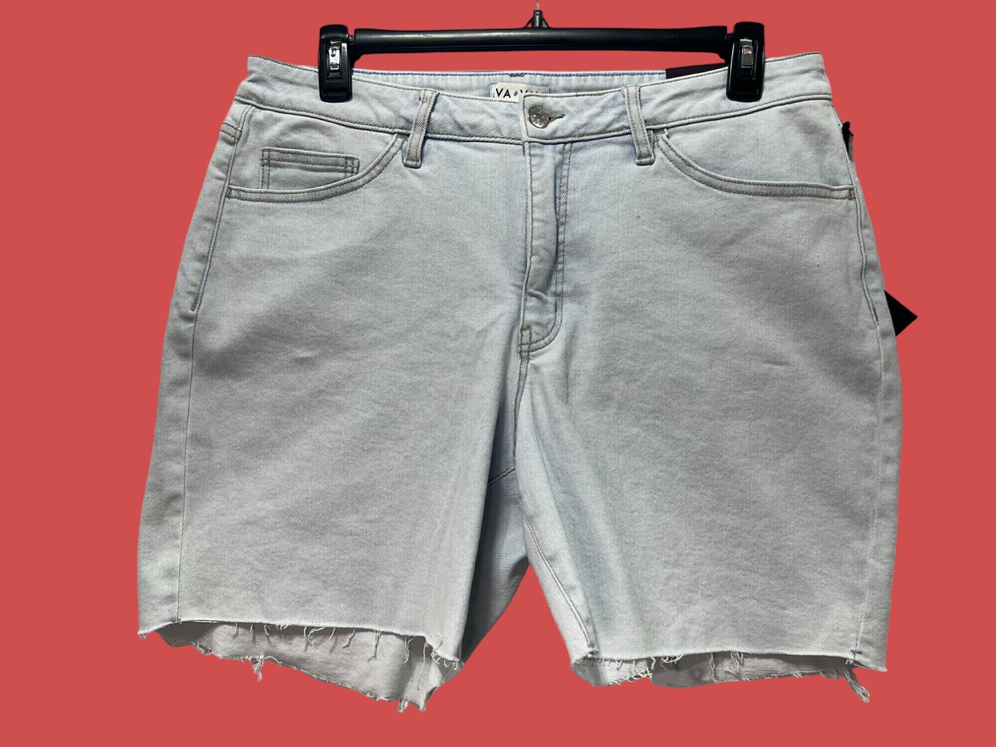 Other Ava & Viv - Women's High-Rise Bermuda Jean Shorts - 7in inse Size 38" / US 16 / IT 52 - 2 Thumbnail