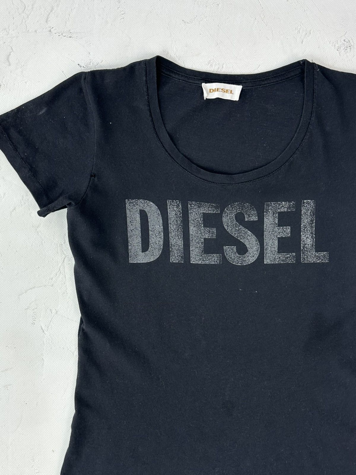 Diesel Vintage Diesel Black T-shirt Size S / US 4 / IT 40 - 3 Thumbnail