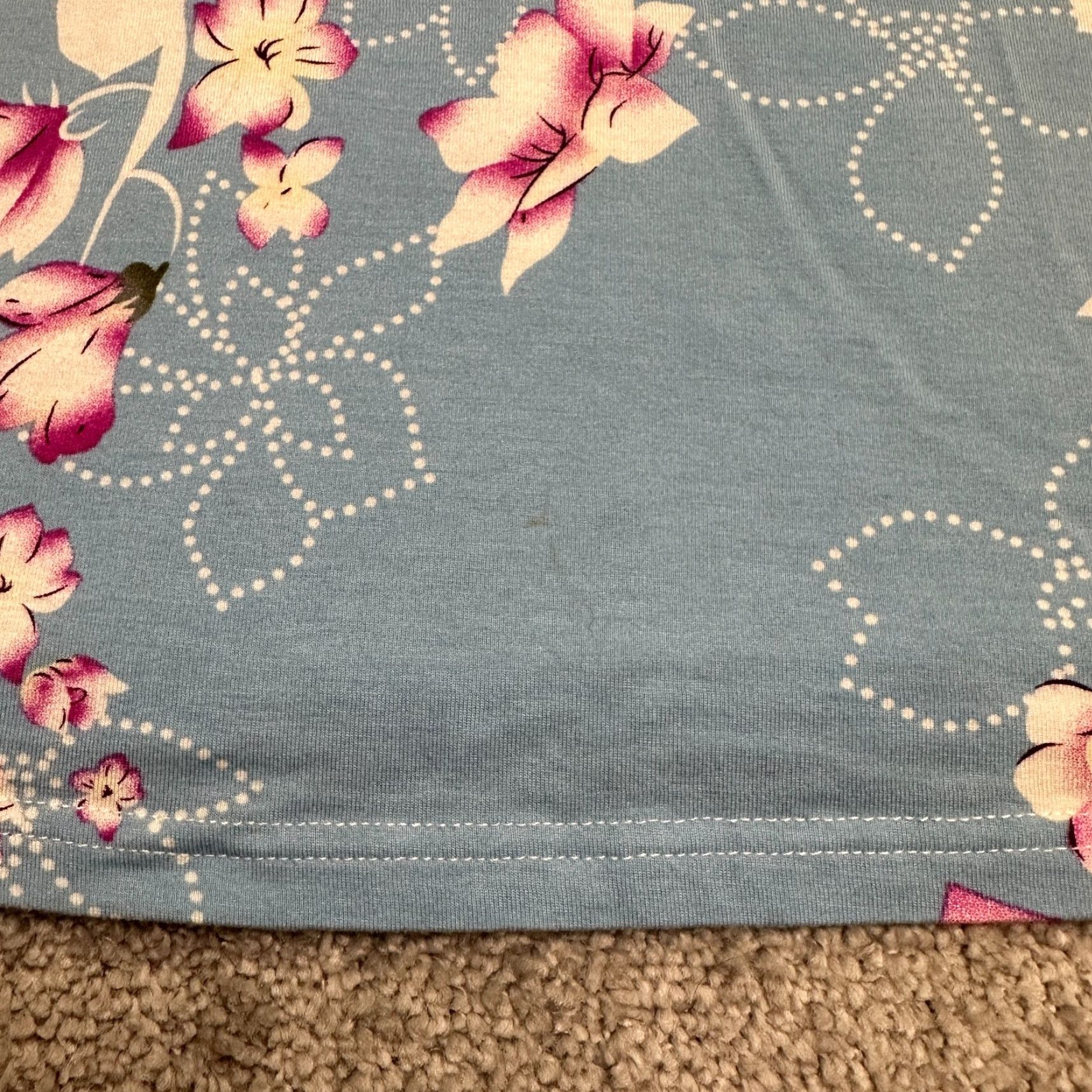 Vintage Unbranded Sundress Womens Small Blue Floral Halter Racerback Casual Summer Lightweight Knit Dress Size S / US 4 / IT 40 - 5 Thumbnail